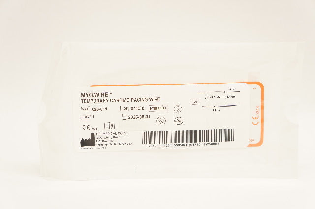 A&E 020-011 MYO/WIRE Temporary Cardiac Pacing Wire 61cm