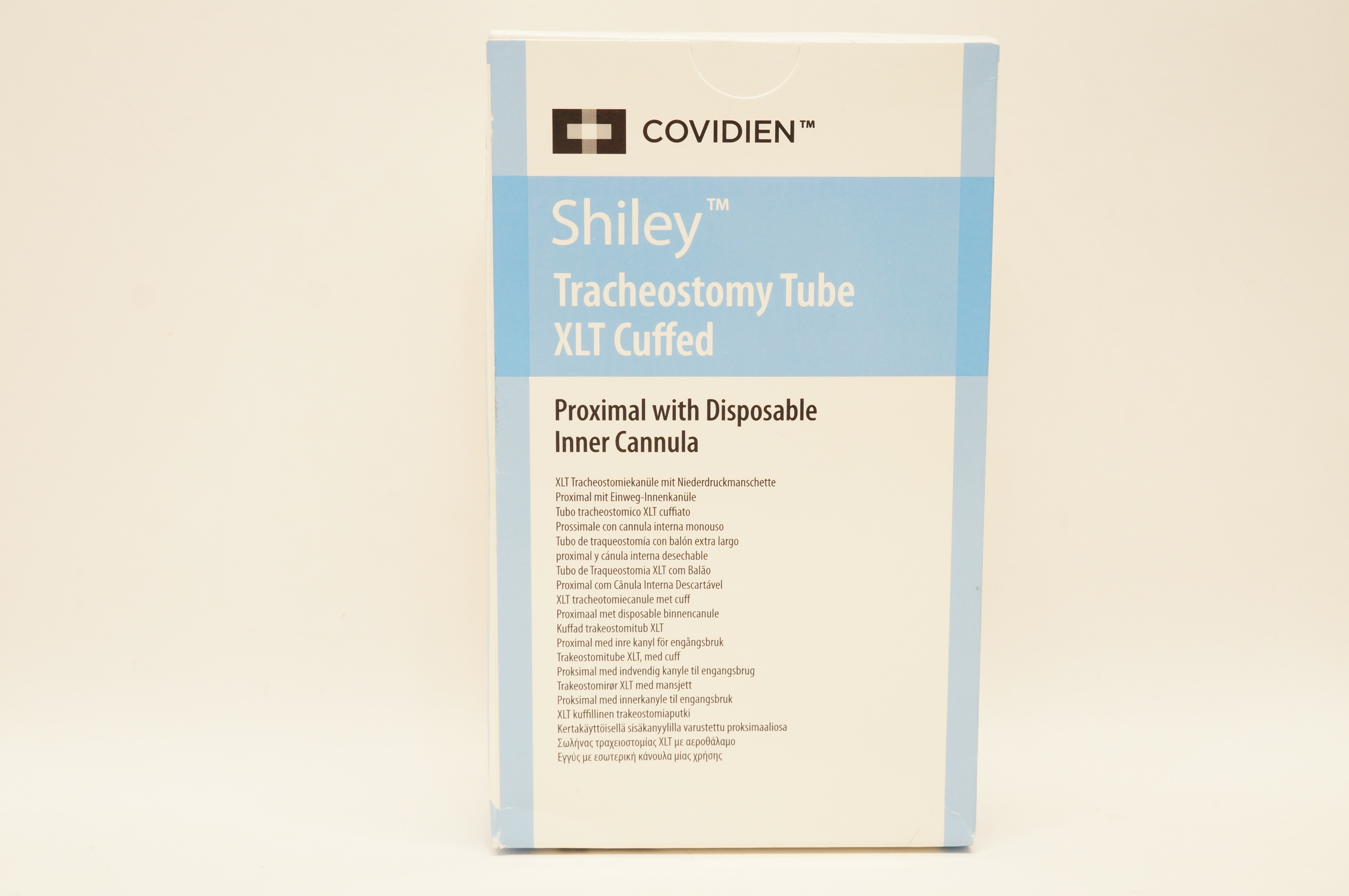 Covidien 60XLTCP Shiley Tracheostomy Tube XLT Cuffed 6.0 ID x 11.0 OD x 31.3mm