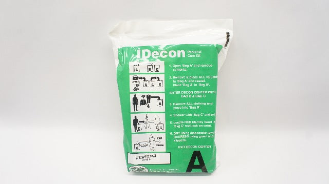 Hazmat Medical IDecon001 Personal Care Kit