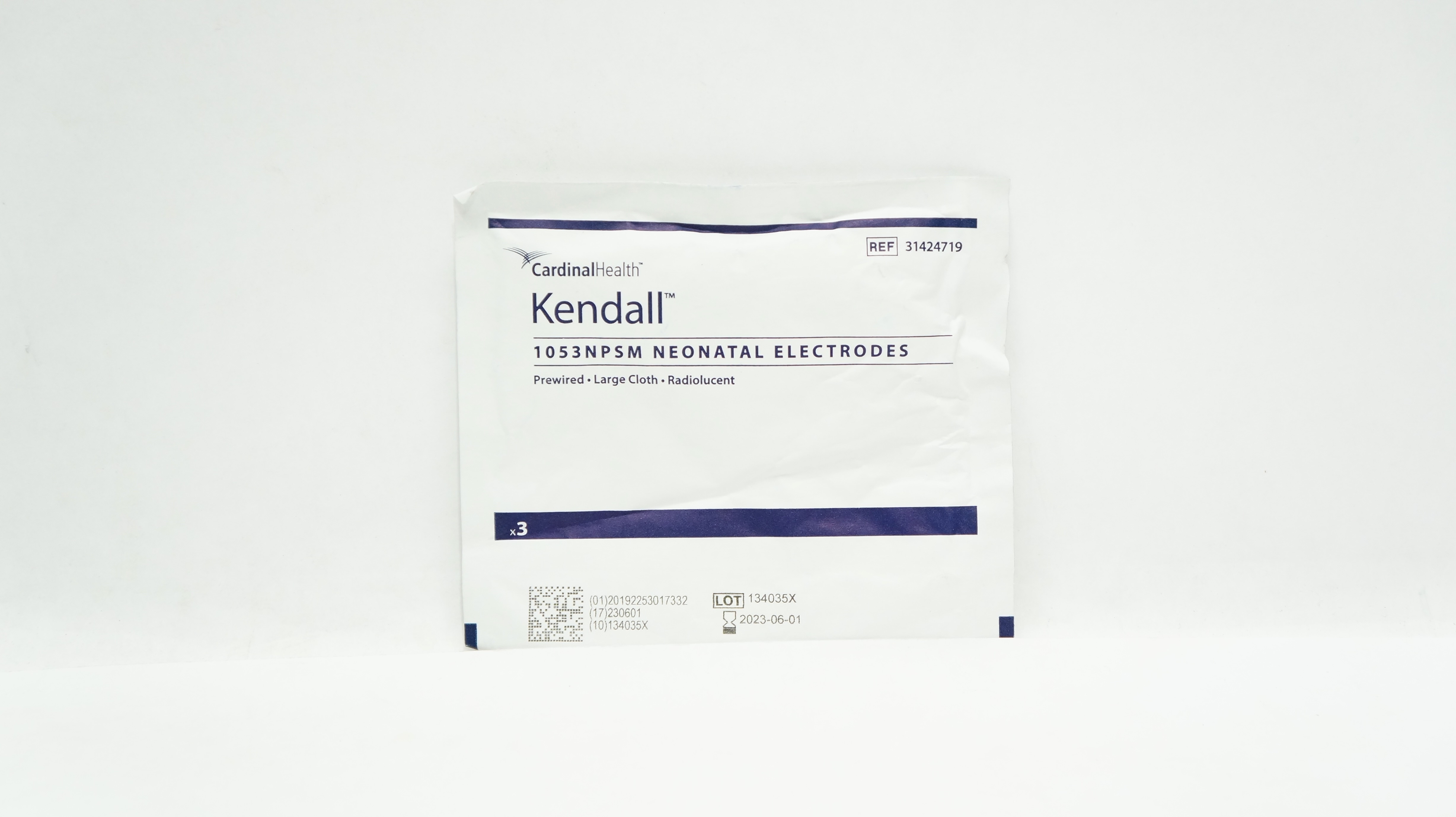 Cardinal Health 31424719 Kendall 1053NPSM Neonatal Electrodes (x) - Pack of 3