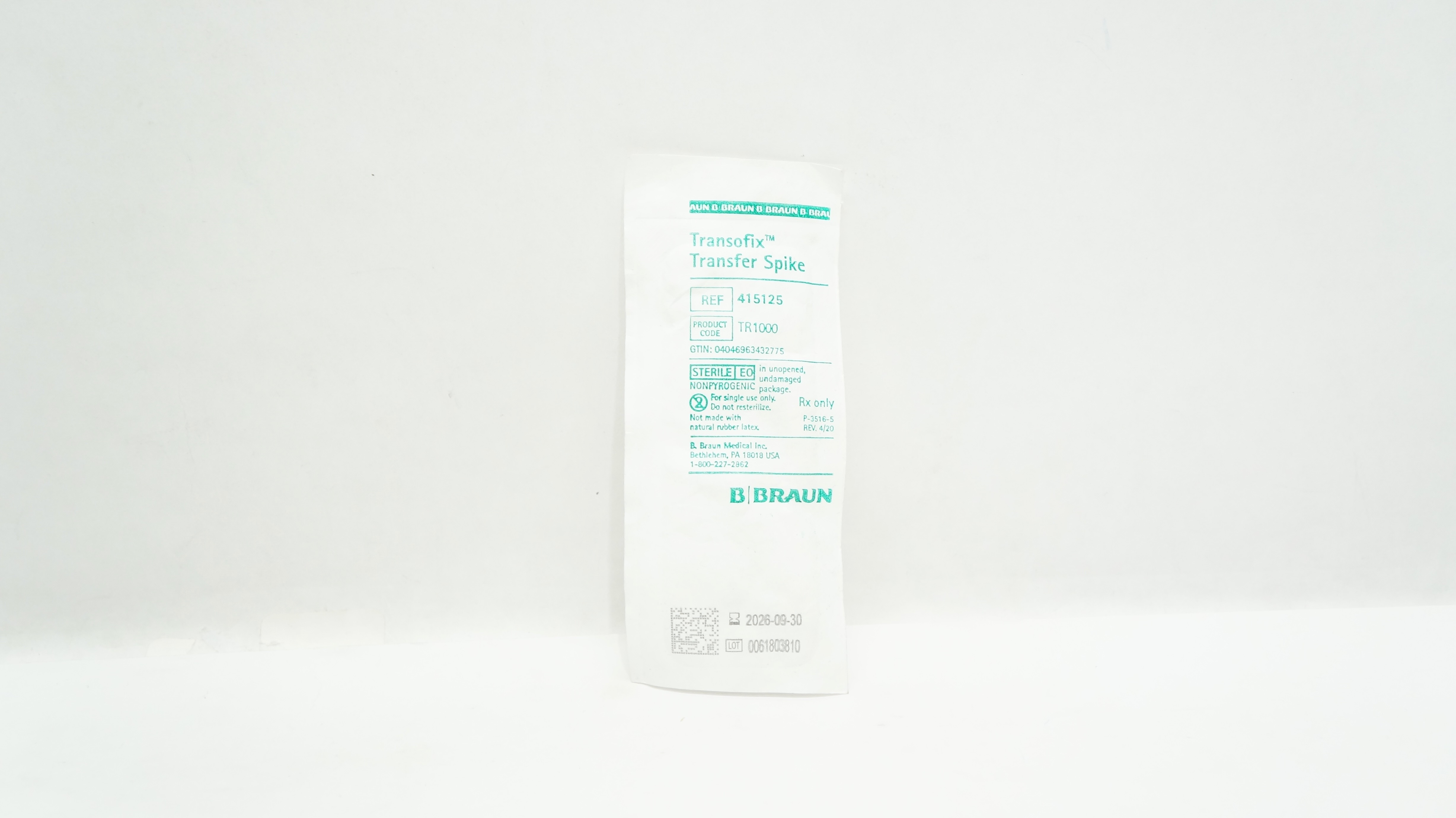 Transofix B. Braun 415125 Transofix Transfer Spike