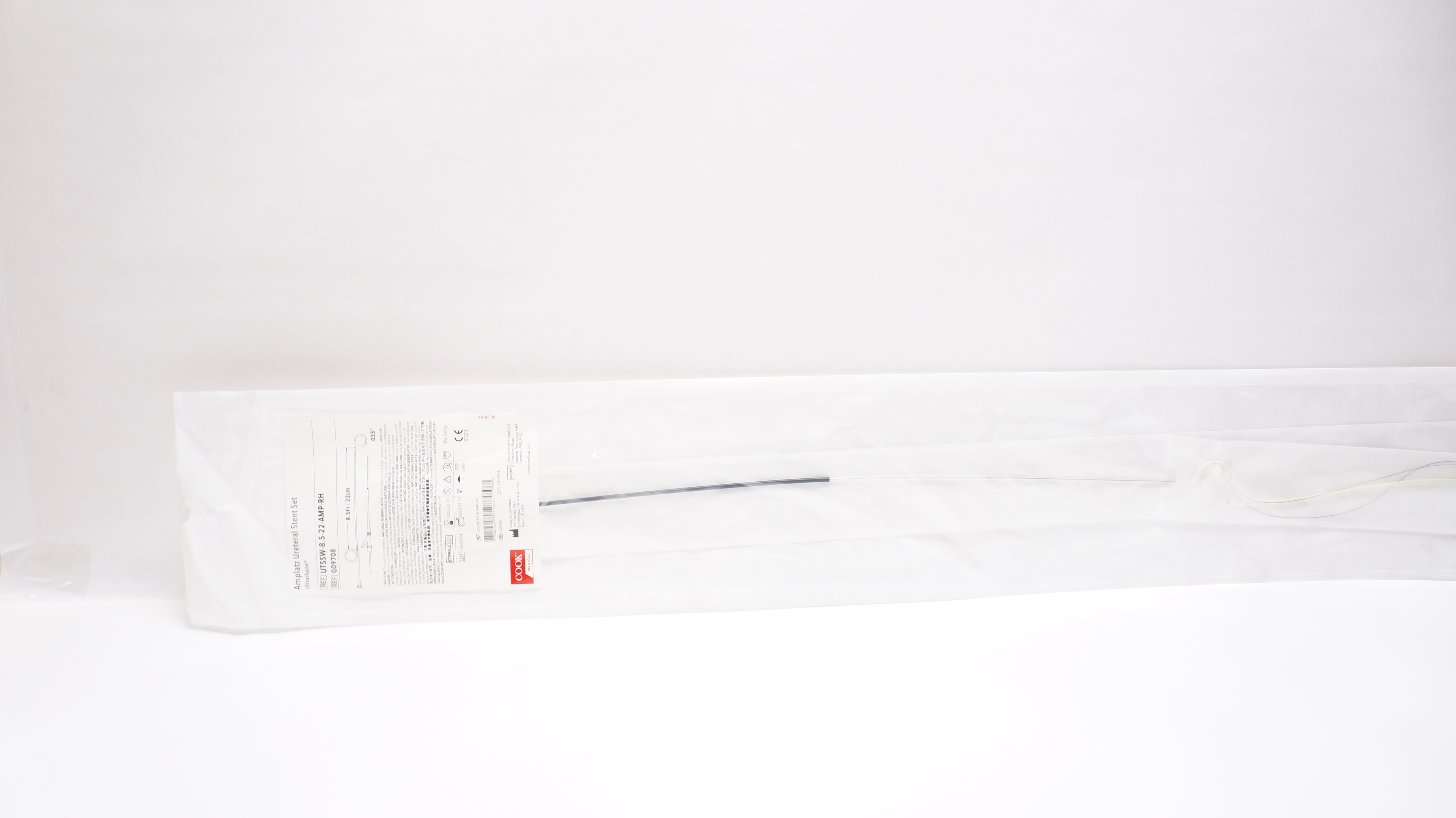 Cook Medical G09708 Amplatz Ureteral Stnt Set 8.5Fr x .035inch x 22cm (x)