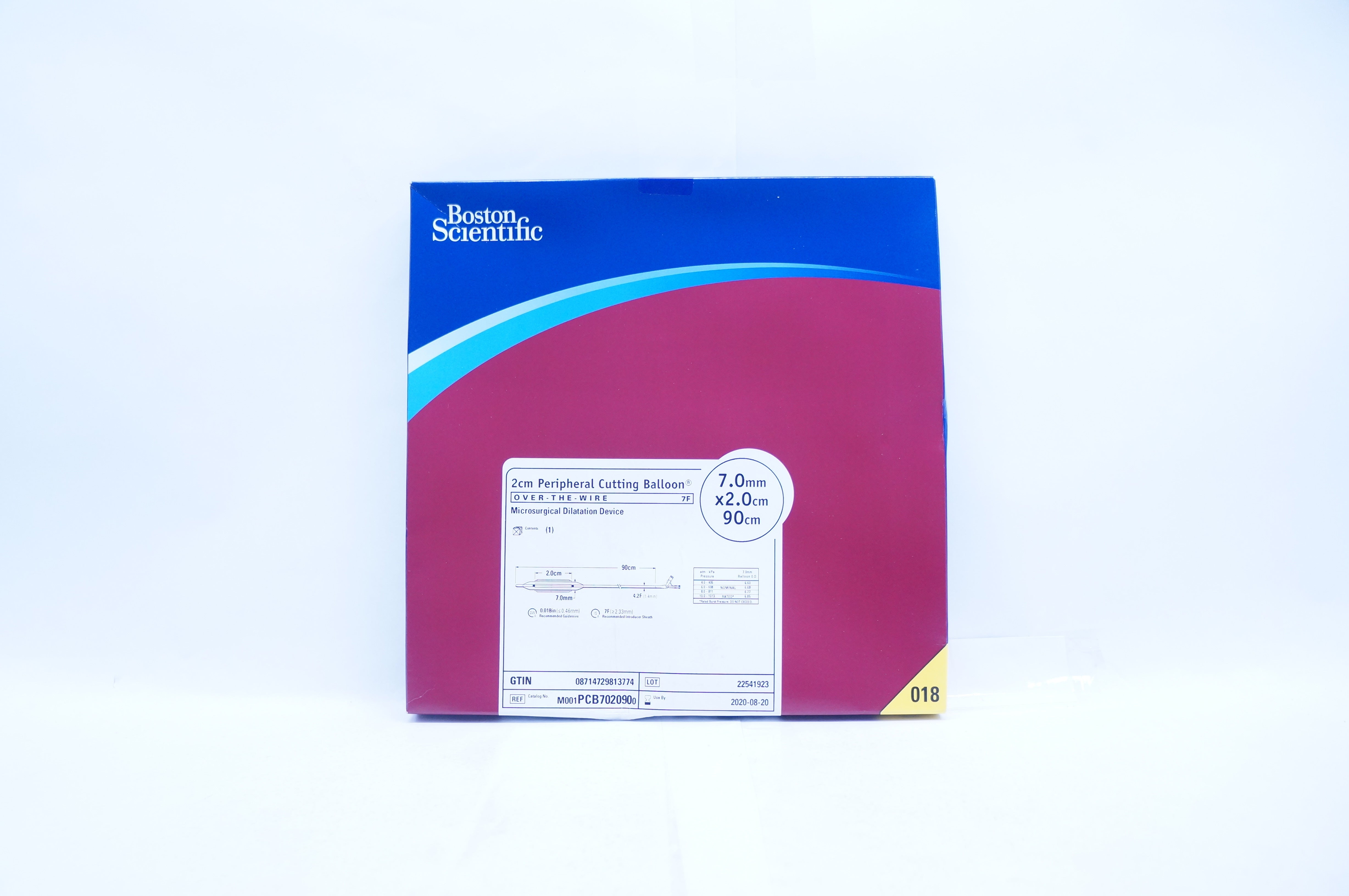 Boston Scientific M001PCB7020900 Peripheral Cutting Balloon 7mm x 2.0 x 90cm (x)