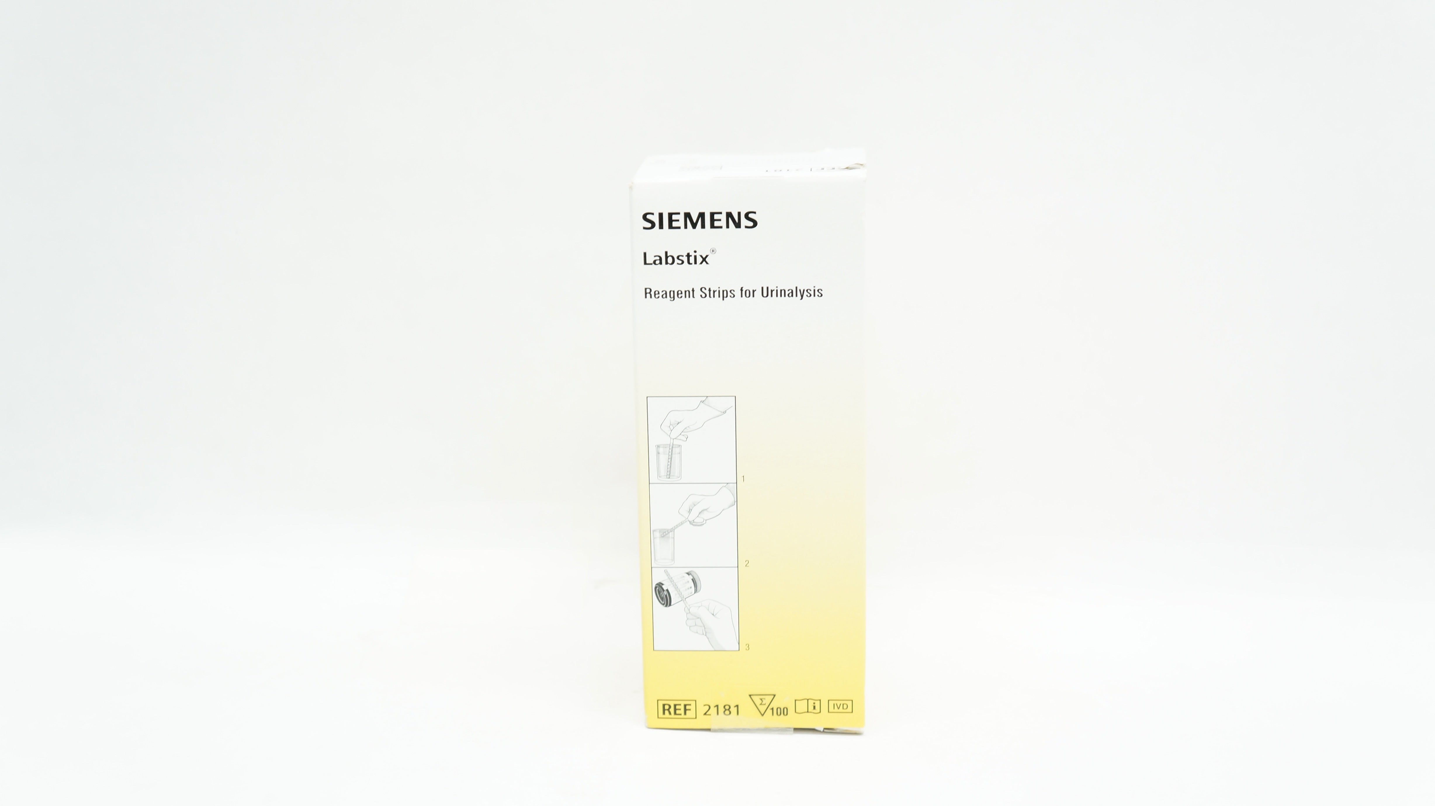 Siemens 2181 Labstix Reagent Strips For Urinalysis (x) - Box of 100