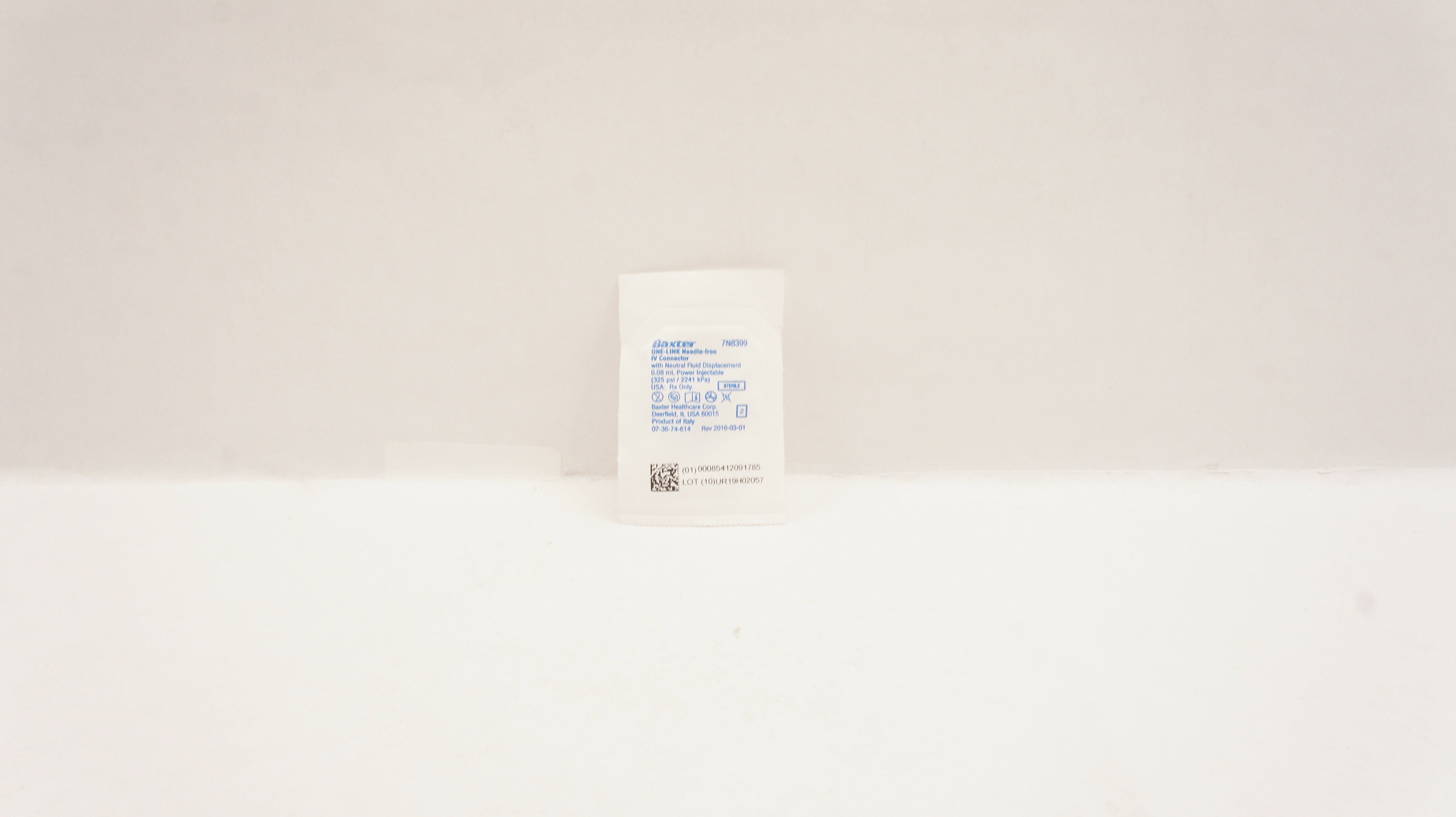 Baxter 7N8399 One-Link Ndle-Free IV Connector 0.08mL Power Injectable