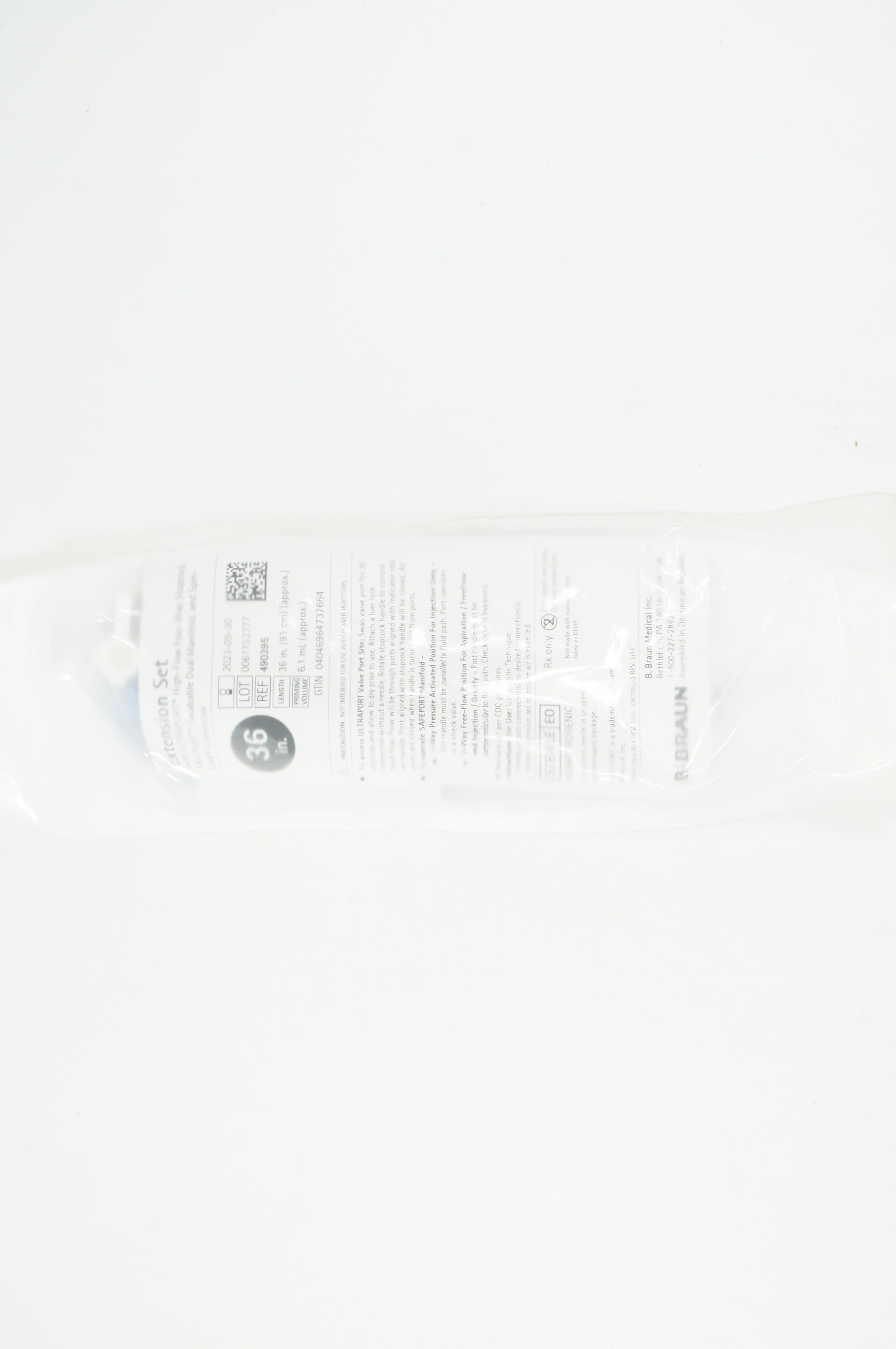 B.Braun 490395 Extension Set 36inch, 6.1mL