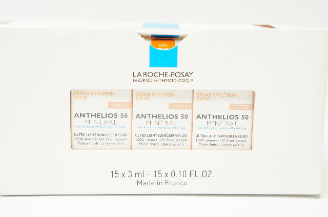 La Roche-Posay Anthelios50 Tinted Mineral Ultra Light Sunscreen15x3ml-15x0.1FlOz