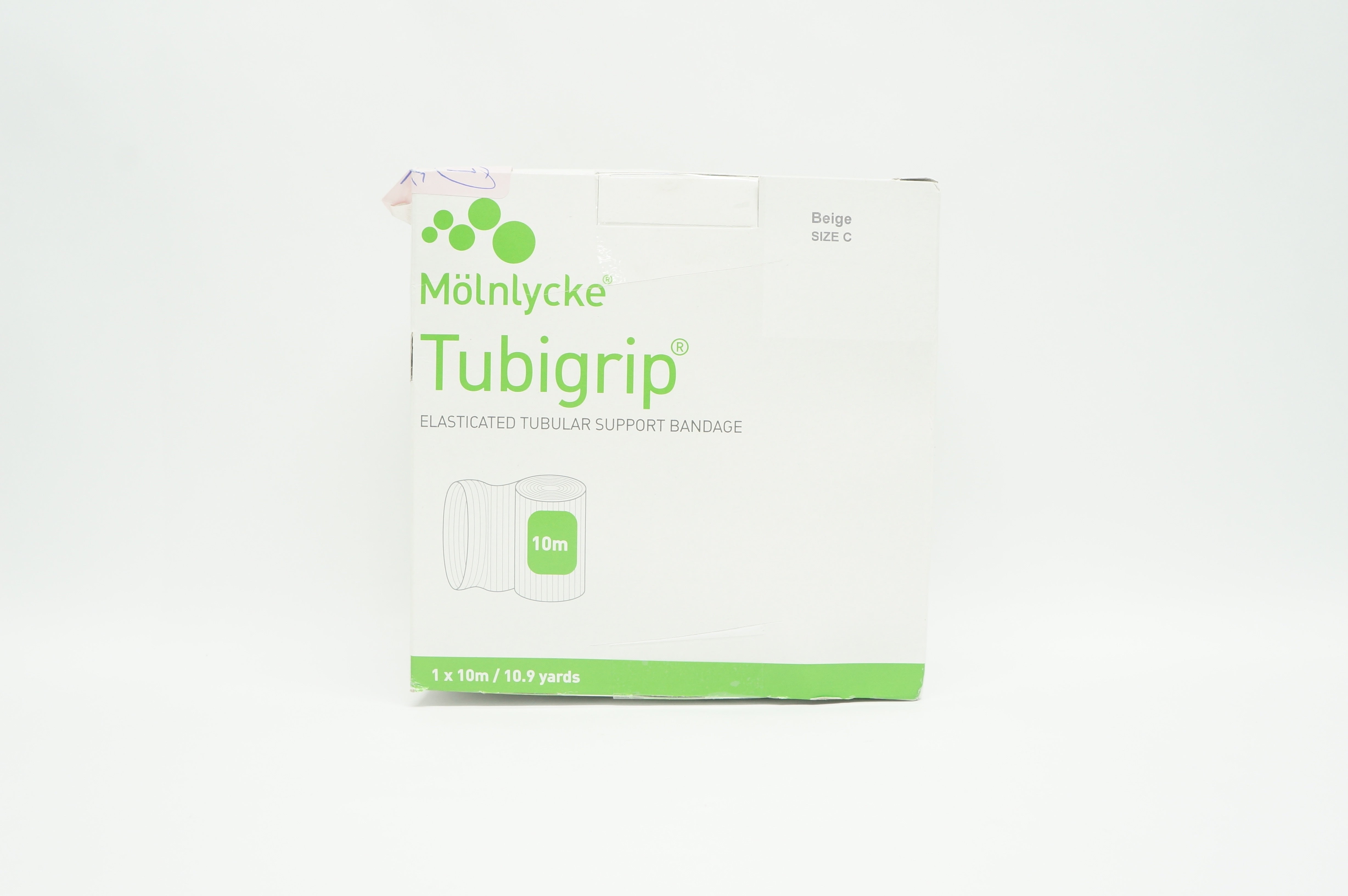 Molnlycke Health Care 1450 Tubigrip Elasticated Tubular Support Bandage 10m