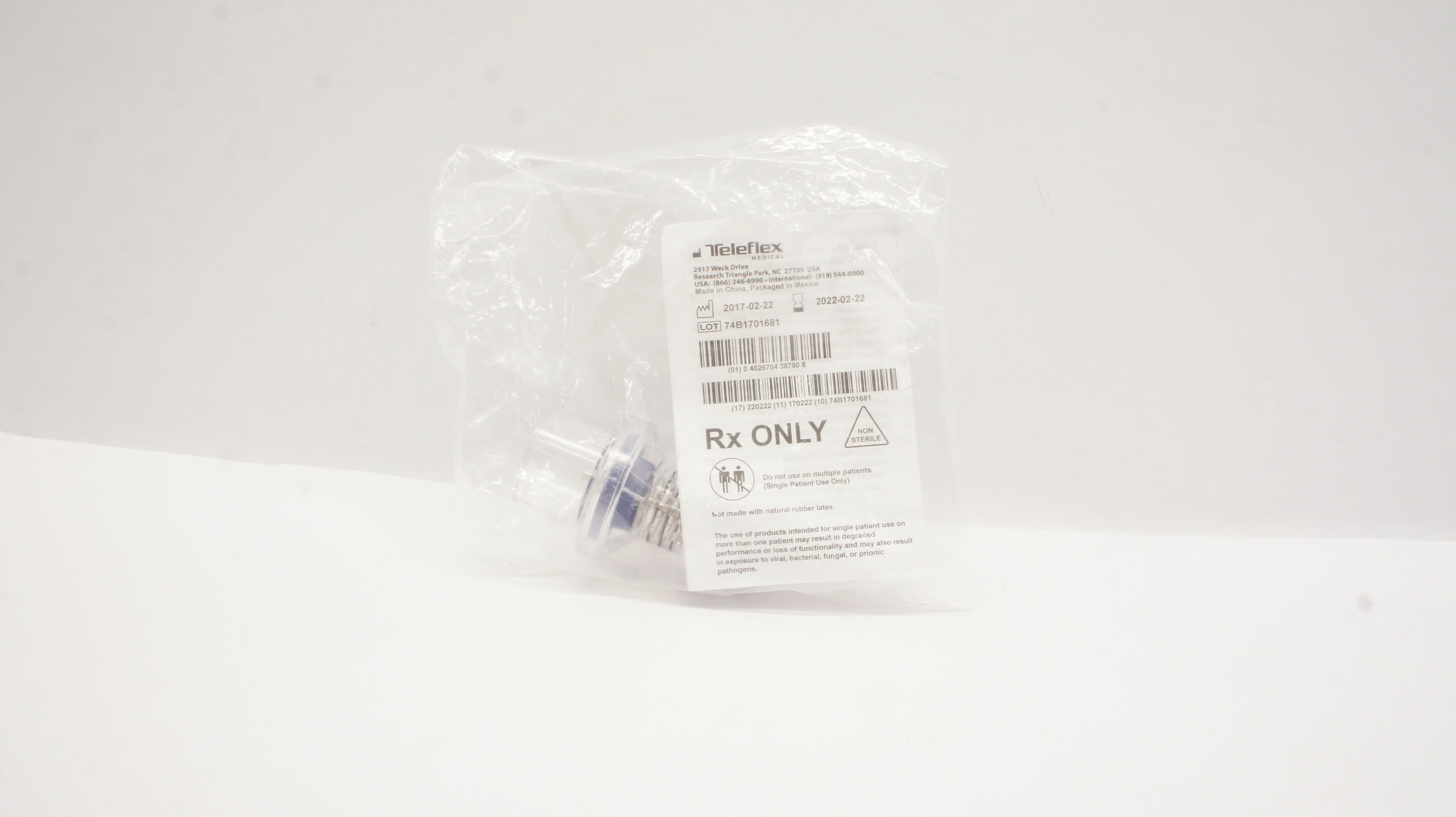 Teleflex 5385 Hudson RCI Peep Valve Positive End Expiratory Pressure (x)
