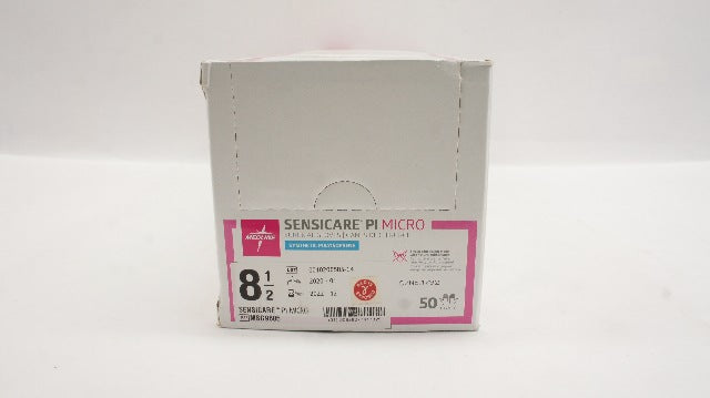 Medline MSG9685 Synthetic Polyisoprene Sensicare PI Micro Size 8-1/2 - Bos of 50
