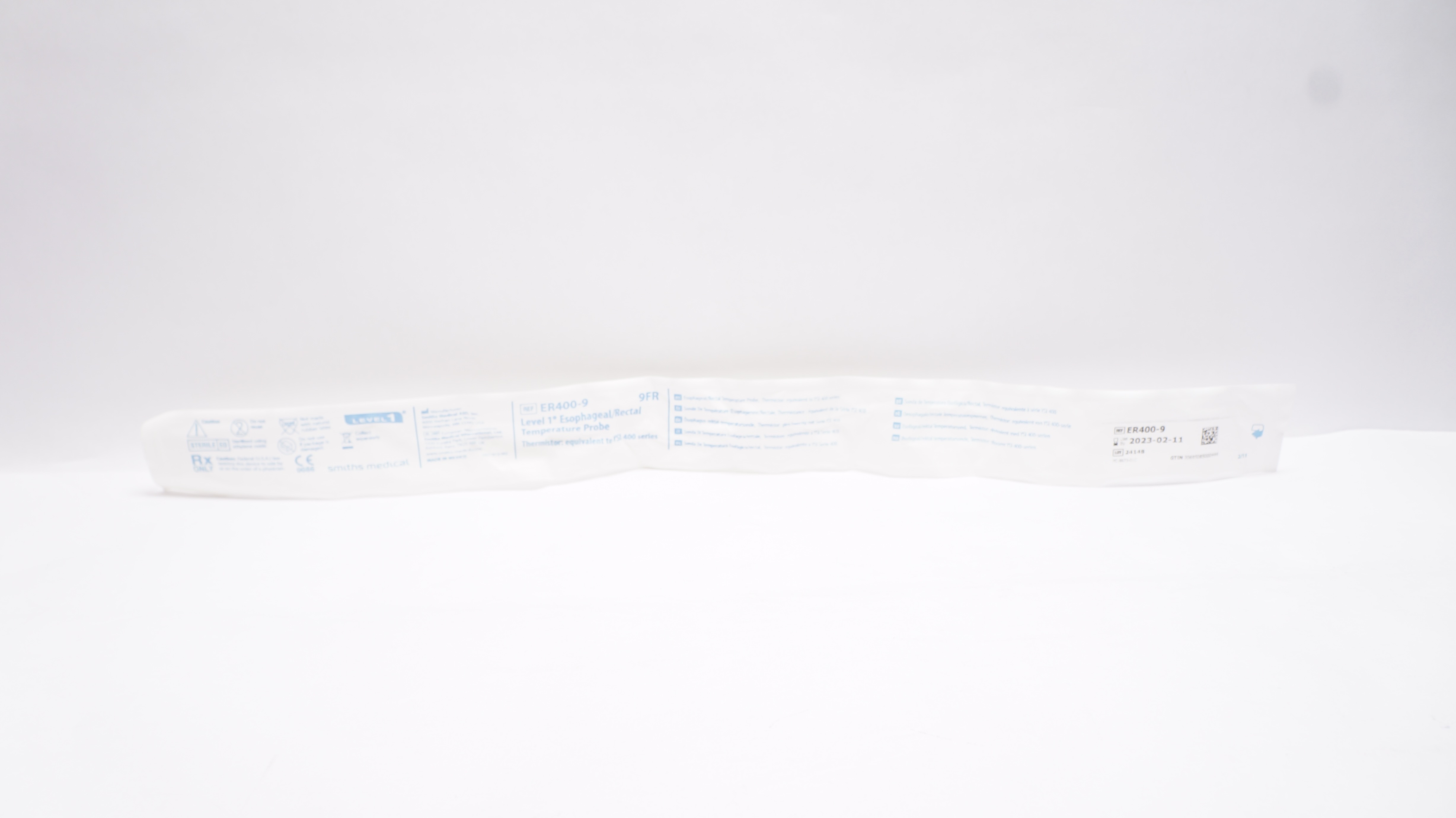 Smiths Medical ER400-9 Level1 Esophageal/Rectal Temperature Probe 9Fr (x)