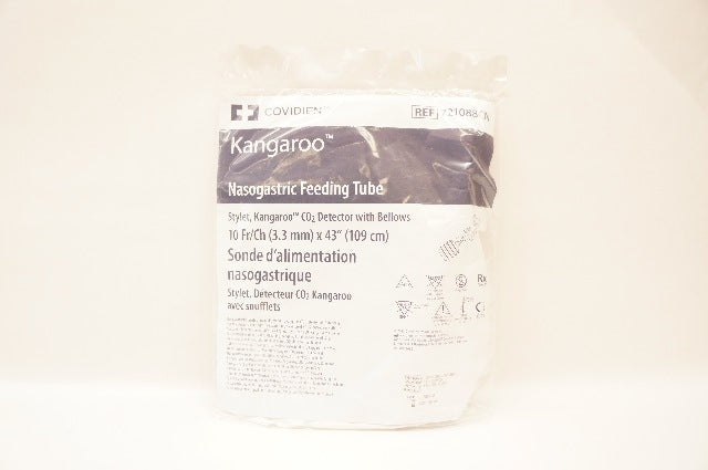Covidien 721088CN Kangaroo Nasogastric Feeding Tube 10Fr/Ch x 43inch (x)