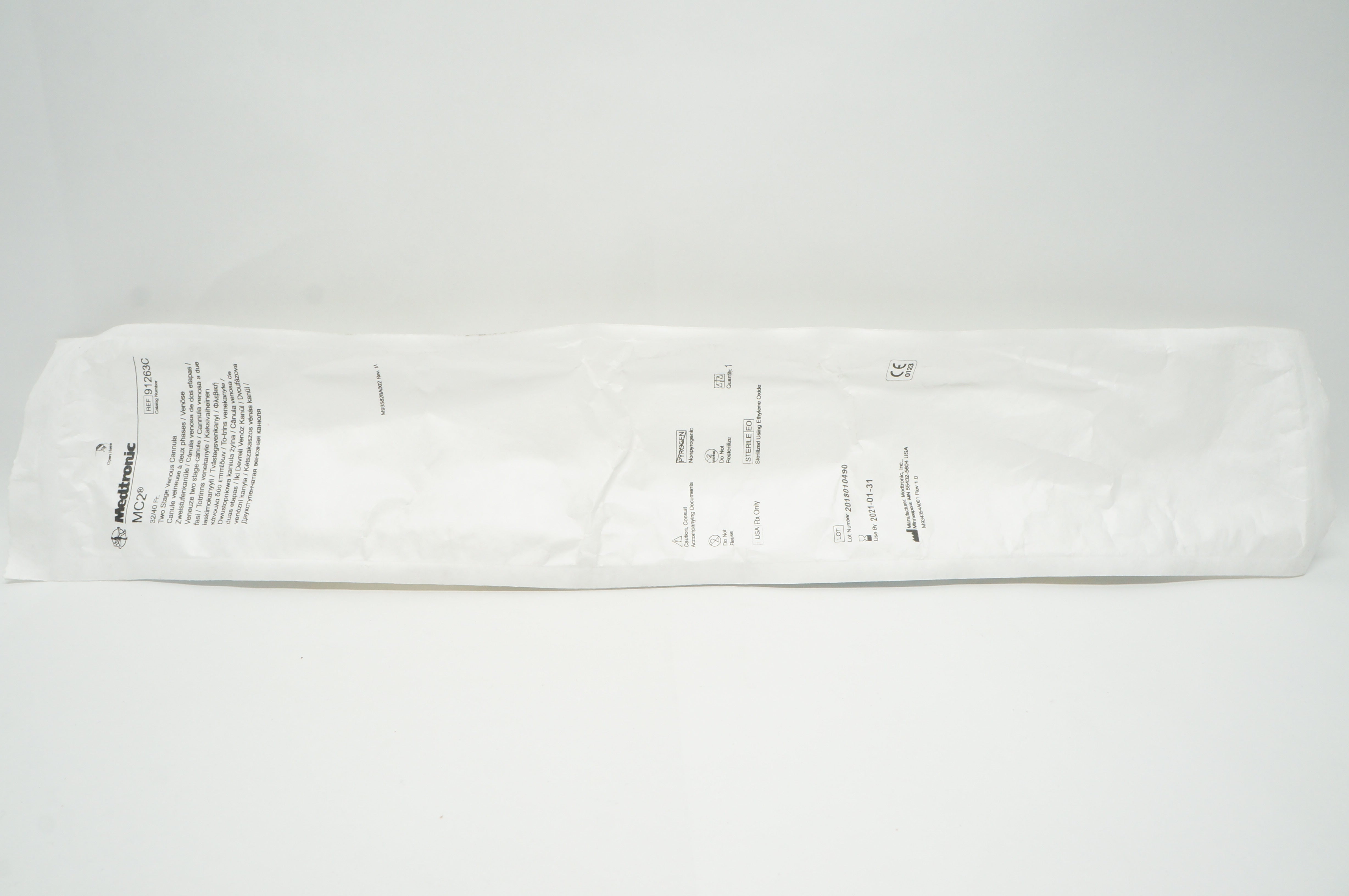Medtronic 91263C Two Stage Venous Cannula 32/40Fr. (x)