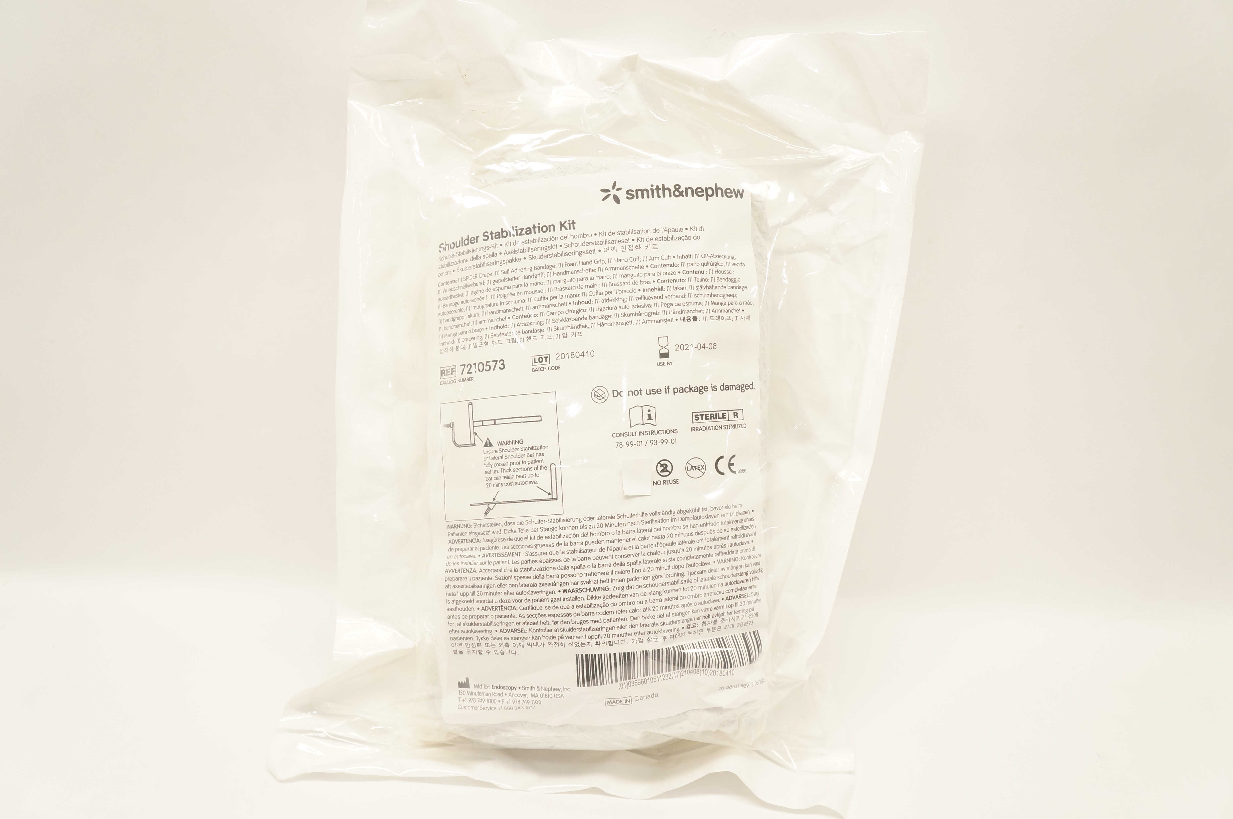 Smith&Nephew 7210573 Shoulder Stabilization Kit (x)