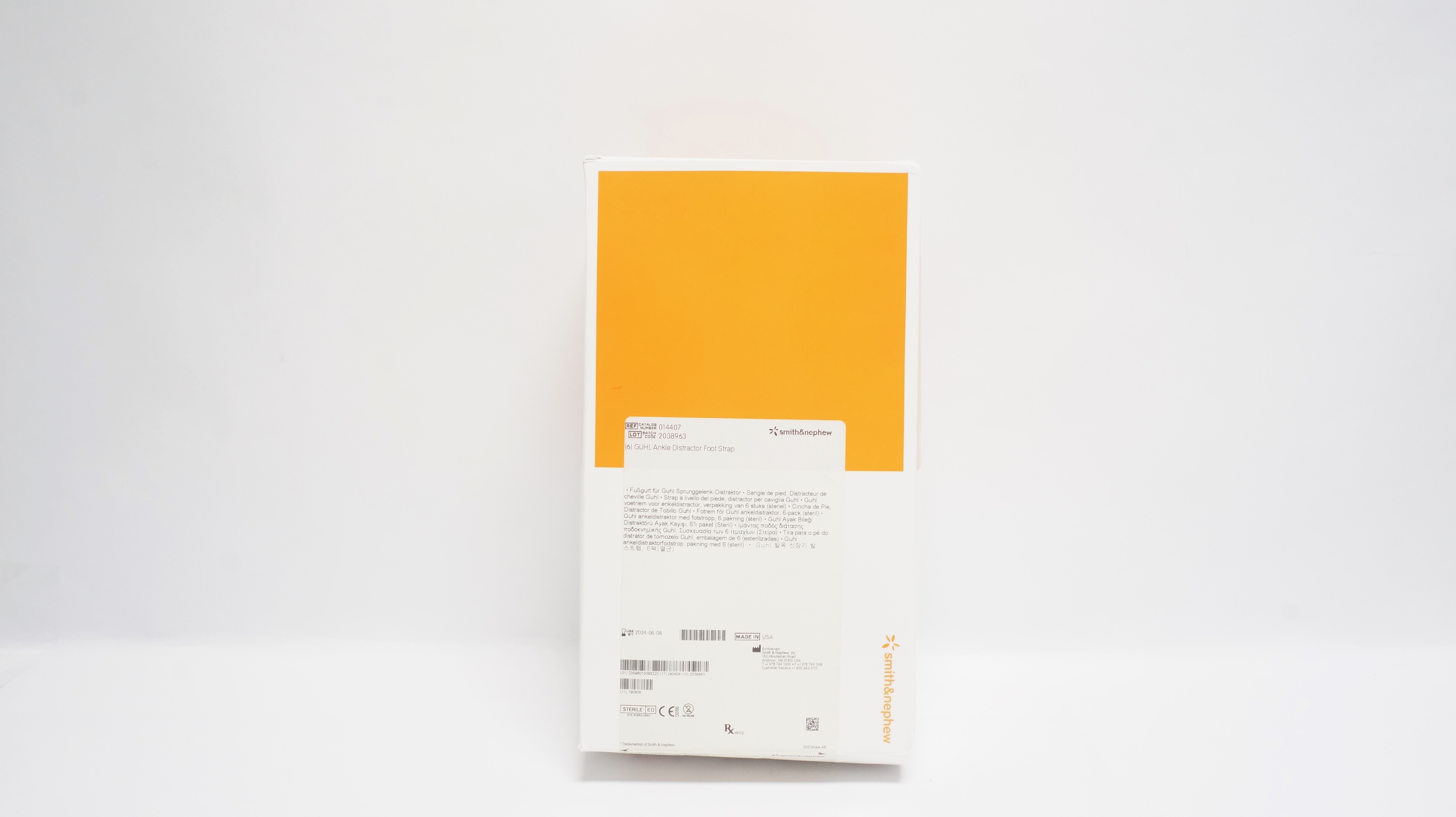 Smith & Nephew 014407 GUHL Ankle Distractor Foot Strap (x) - Pack of 6