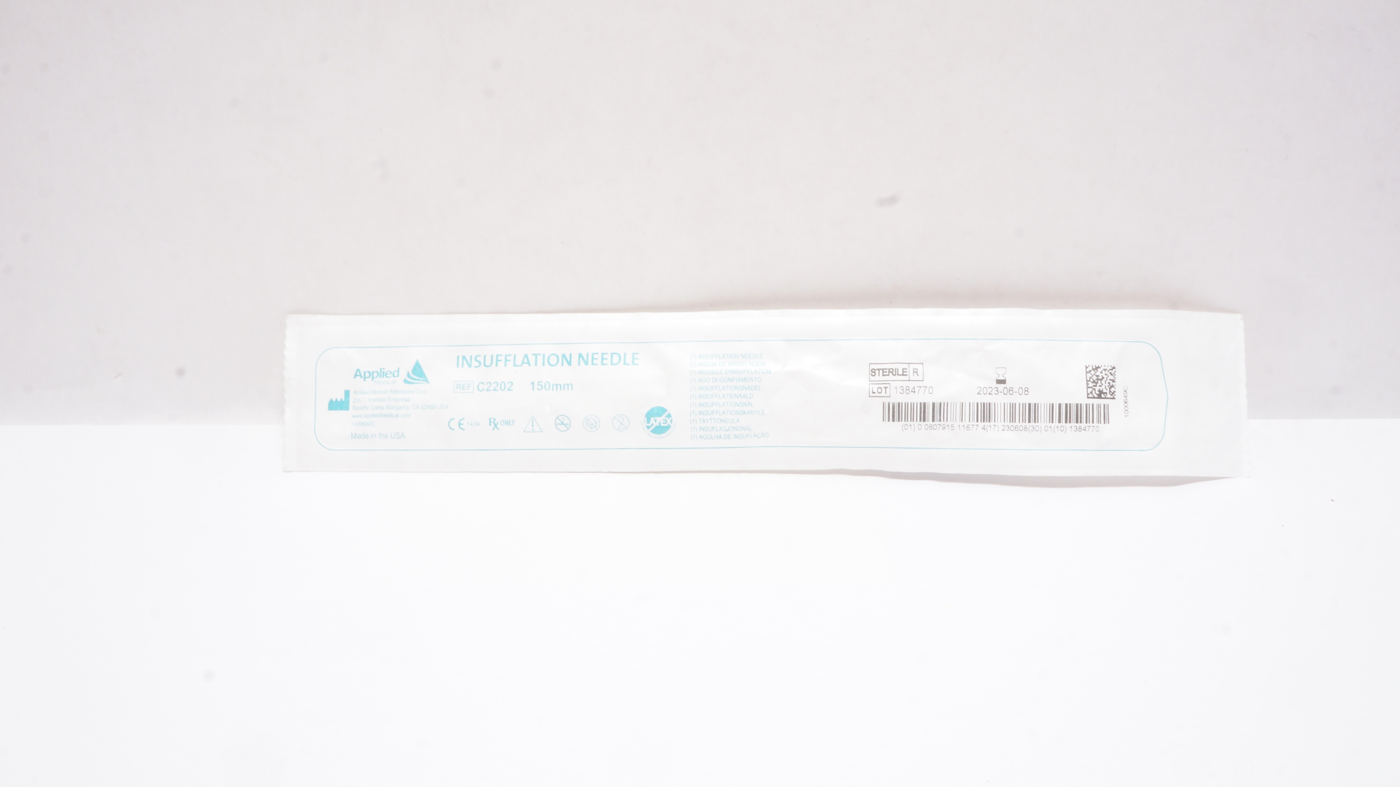Applied Medical C2202 Insufflation Ndle 150mm (x)