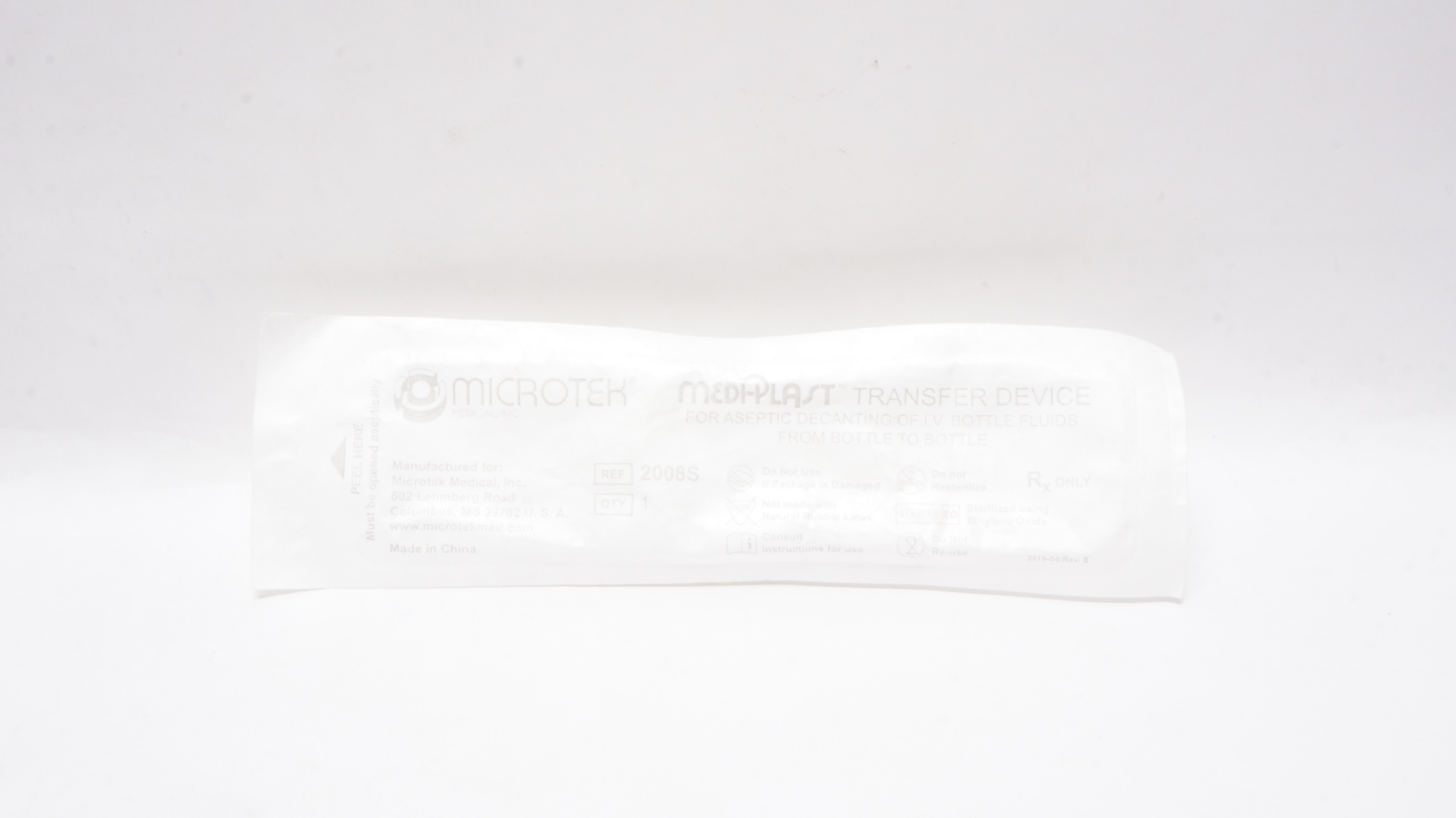 Microtek 2008S Medi-Plast Transfer Device