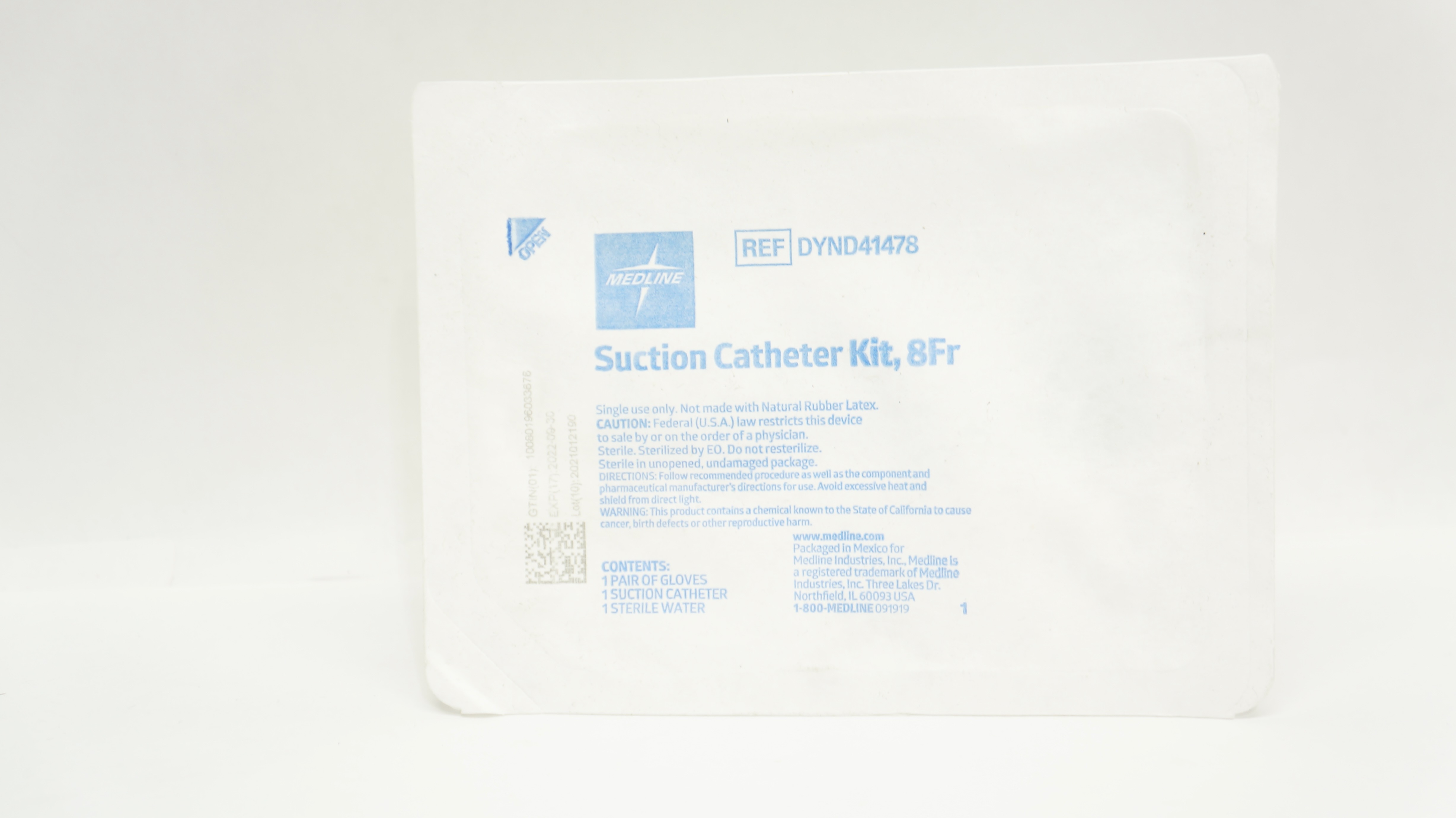 Medline DYND41478 Suction Cath Kit 8 Fr (x)