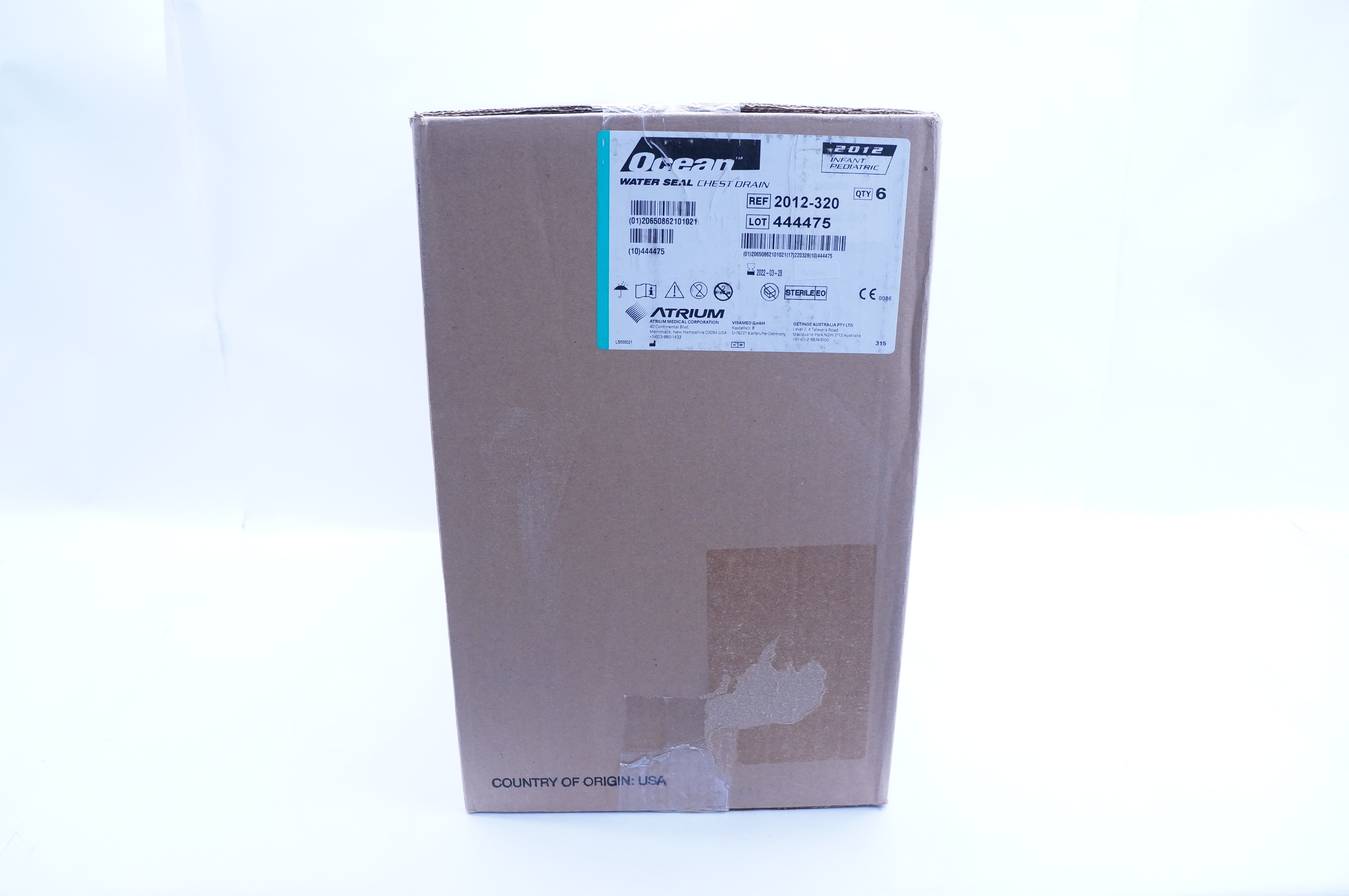 Atrium 2012-320 Ocean Water Seal Chest Drain - Case of 6