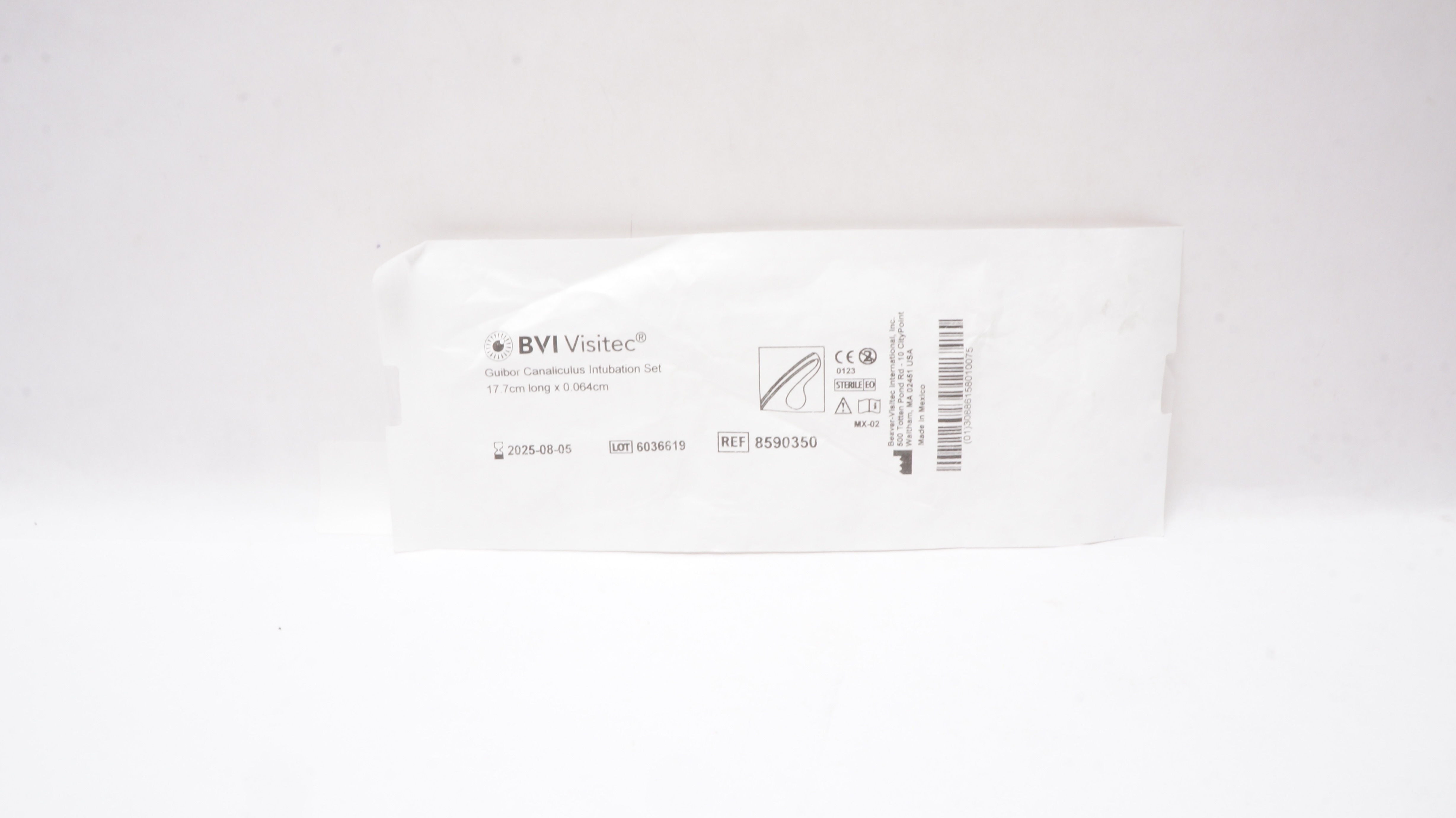 BVI 8590350 Visitec Guibot Canaliculus 17.7cm Long x 0.064cm
