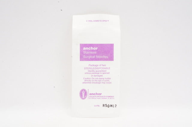 Anchor Products 1861-2D Stainless Surgical Ndles. - Package of 2