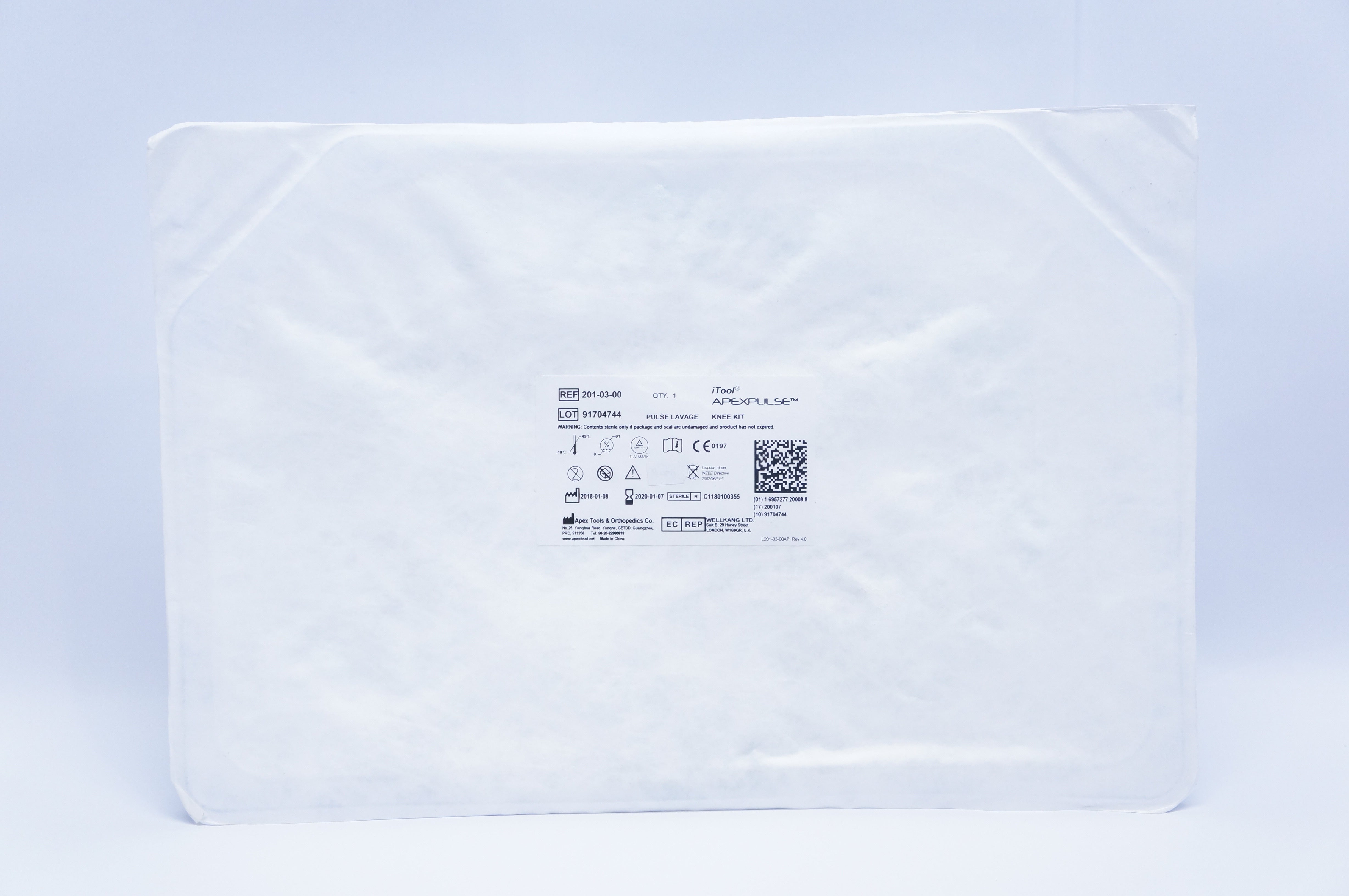 Apex 201-03-00 iTool Apexpulse Pulse Lavage Knee Kit (x)