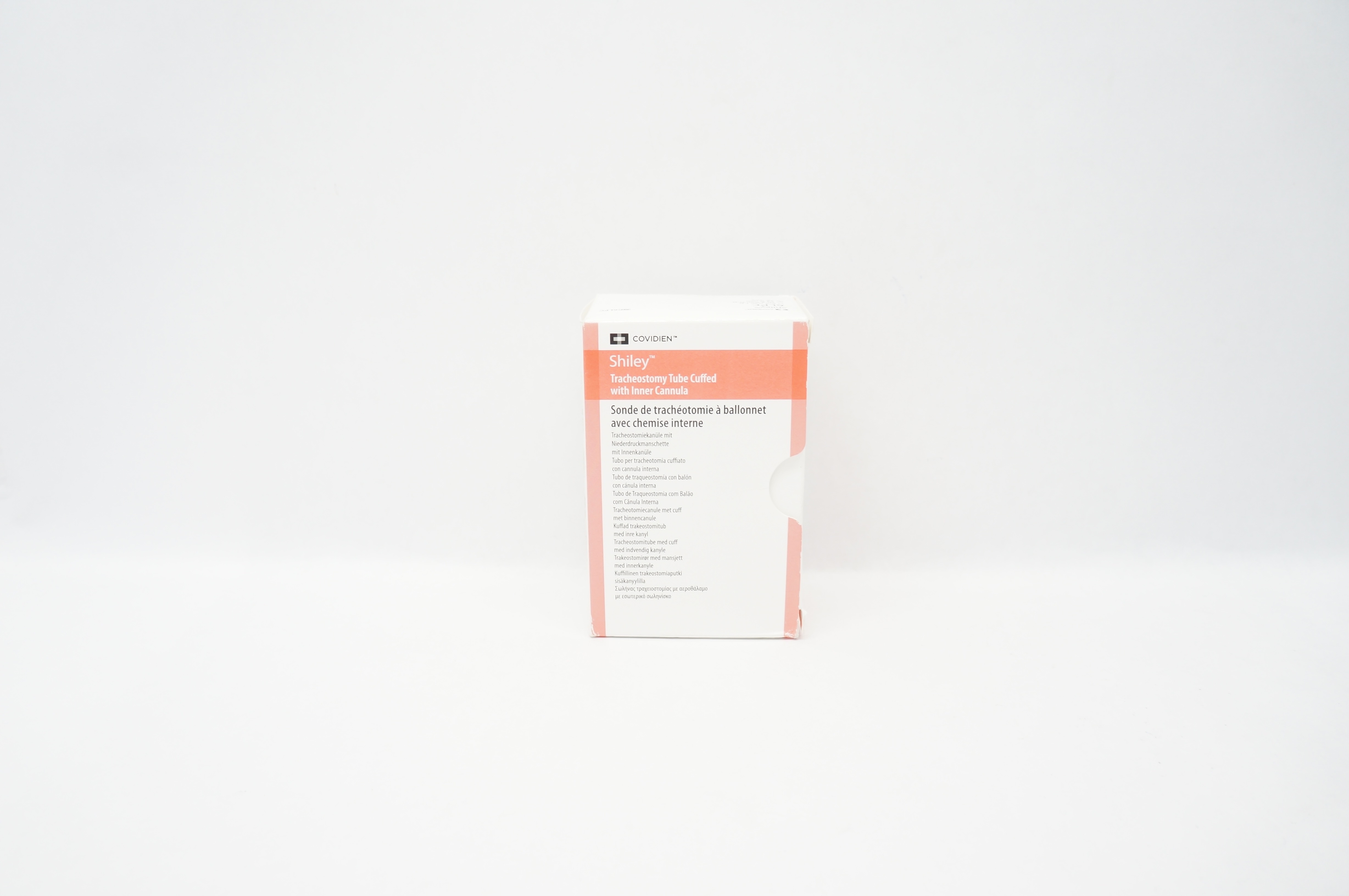 Covidien 6LPC Shiley Tracheostomy Tube Cuffed 6.4 ID x 10.8 OD x 24.0 x 76mm (x)
