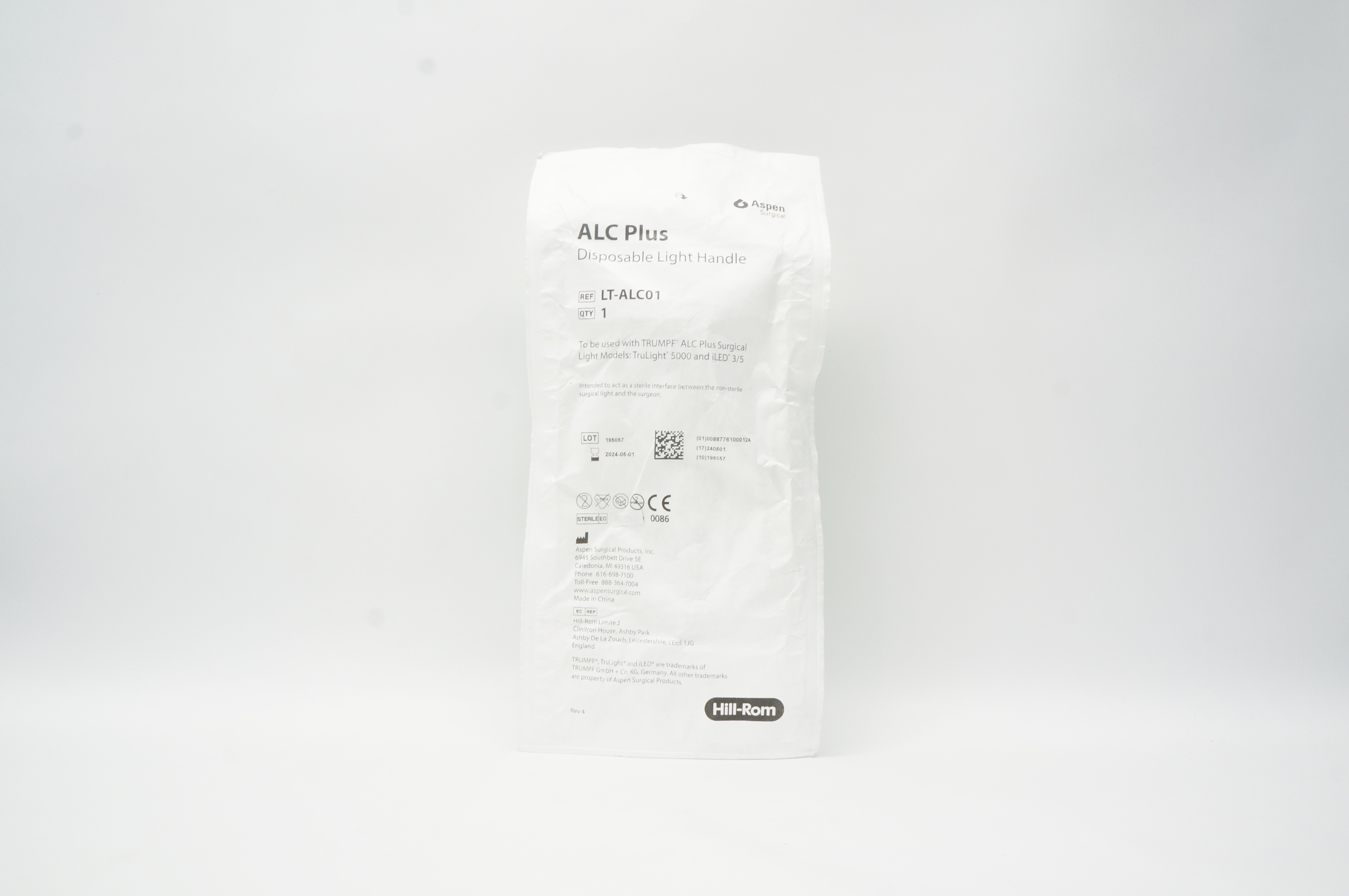 Aspen LT-ALC01 ALC Plus Disposable Light Handle