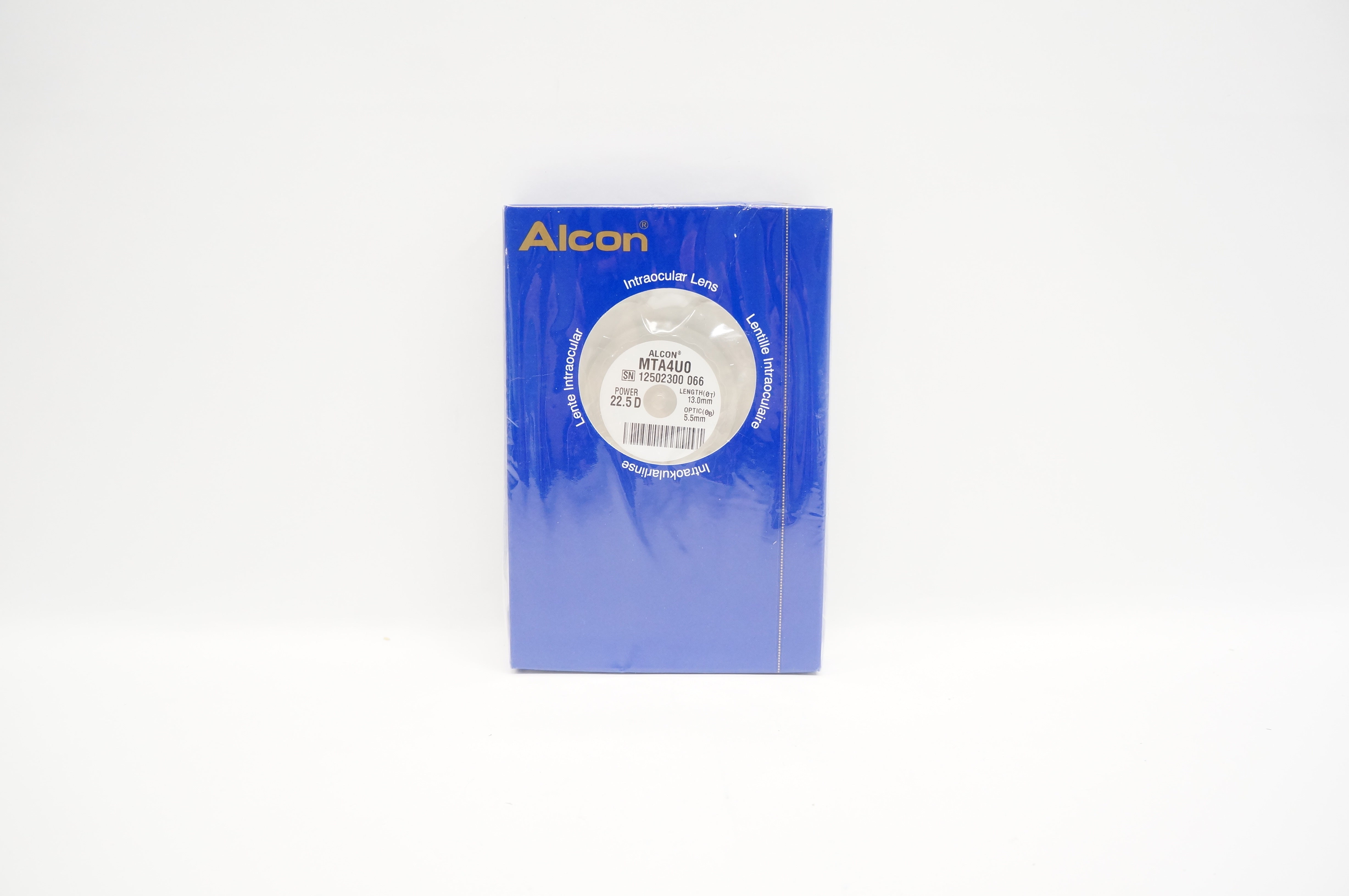 Alcon MTA4U0 Intraocular Lens 22.5 D x 5.5mm x 13.0mm (x)