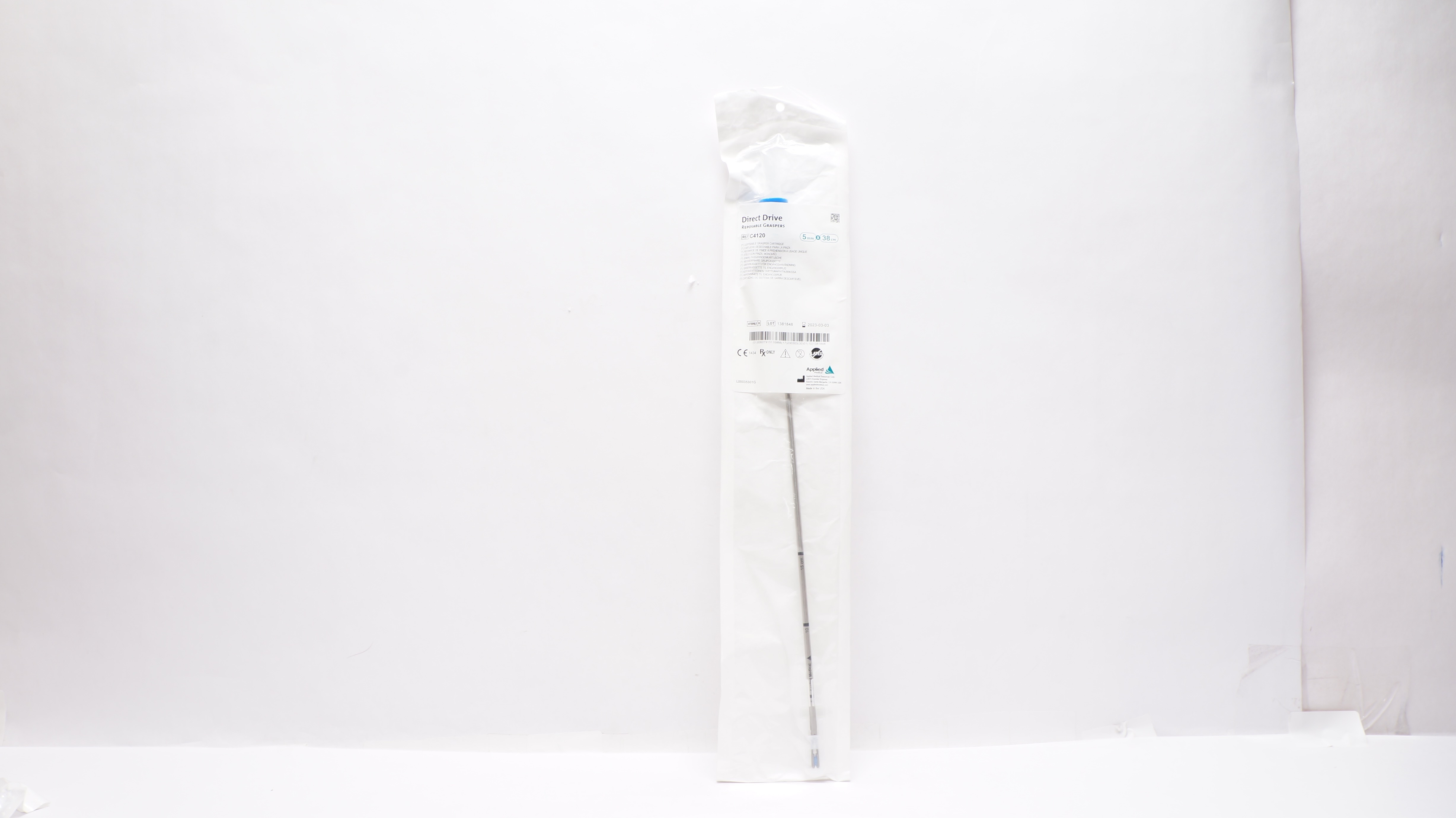 Applied Medical C4120 Direct Drive Disposable Grasper Cartridge 5mm x 38cm (x)