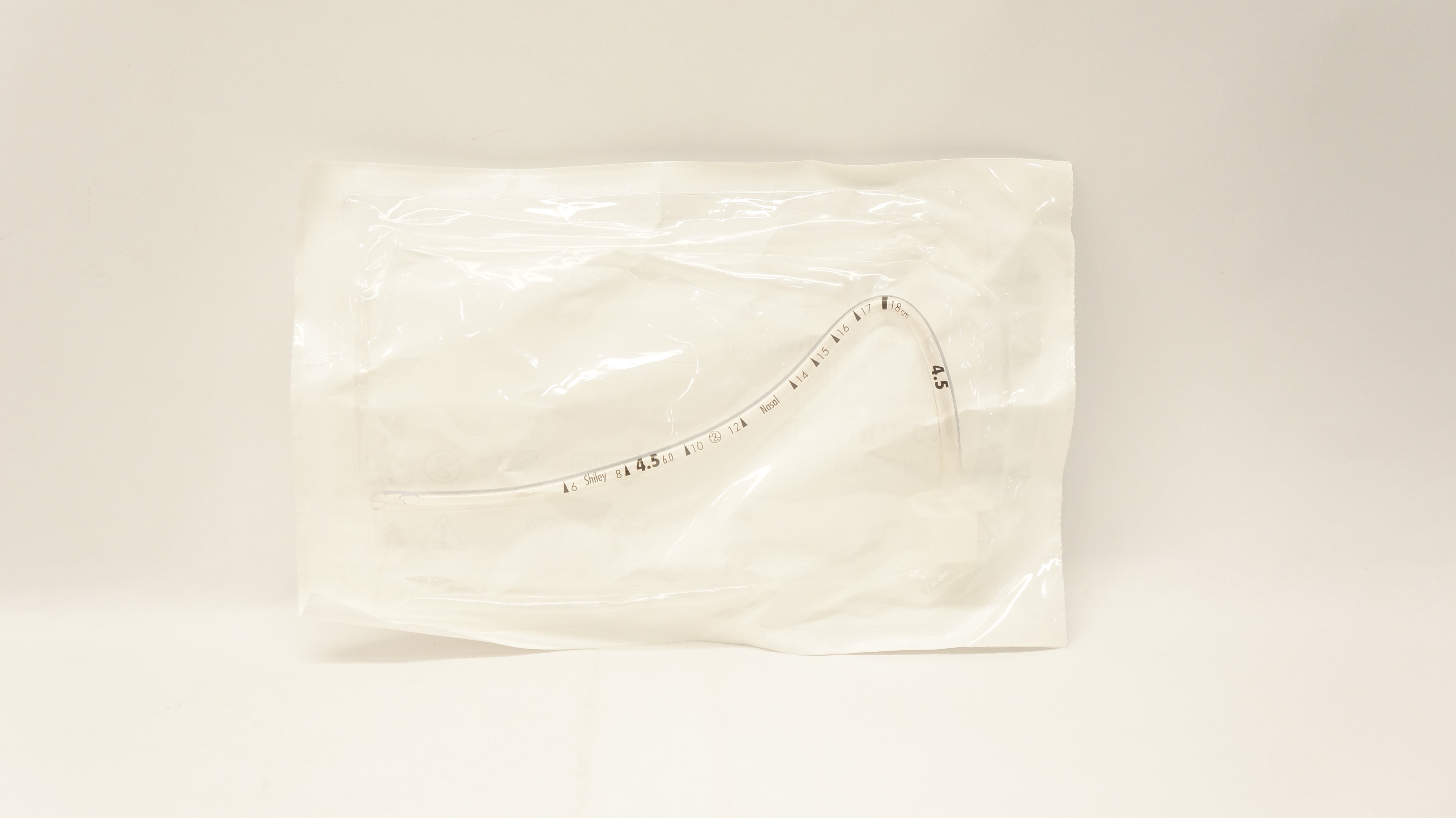 Covidien 86286 Mallinckrodt Nasal RAE Tracheal Tube Cuffless ID 4.5mm