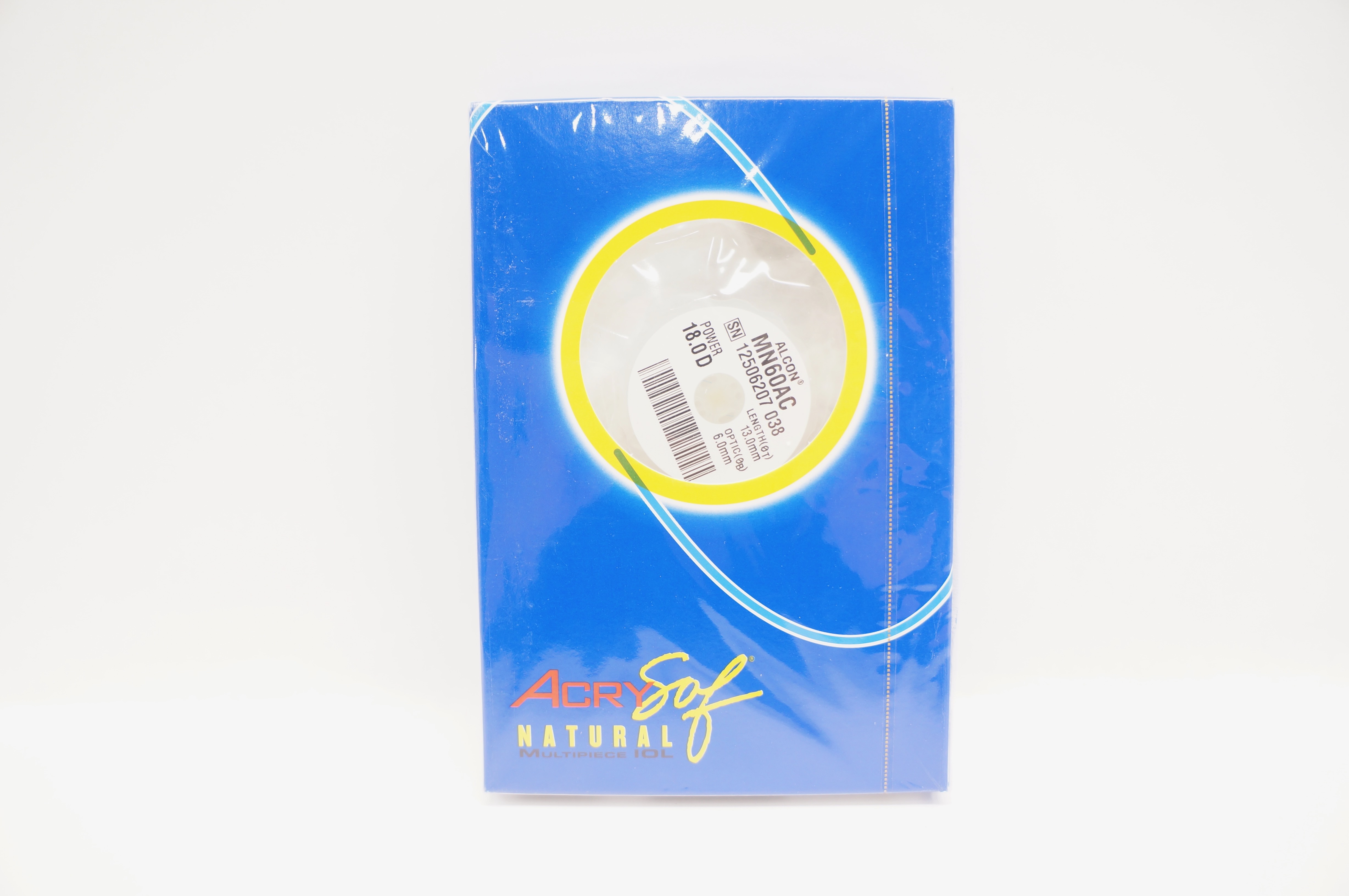 Alcon MN60AC AcrySof Natural Intaocular Lens 18.0 D, Length 13mm Optic 6.0mm (x)