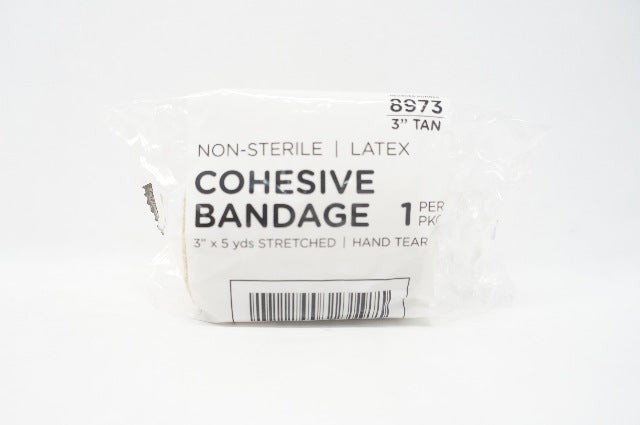S2S GLobal 8973 Premier Pro Cohesive Bandages 3inch x 5yds. Stretched Hand Tear