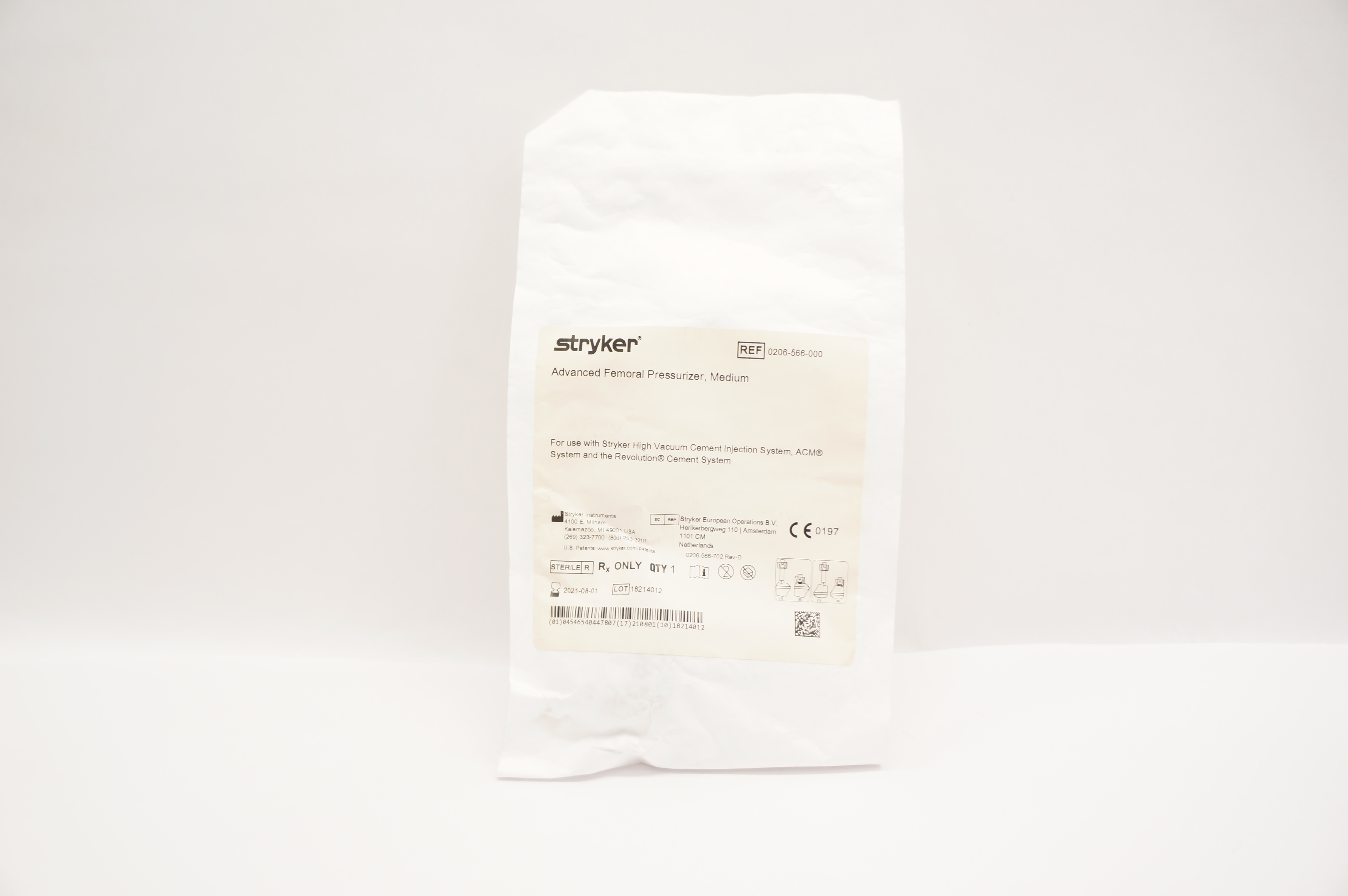 Stryker 0206-566-000 Advanced Femoral Pressurizer Medium (x)
