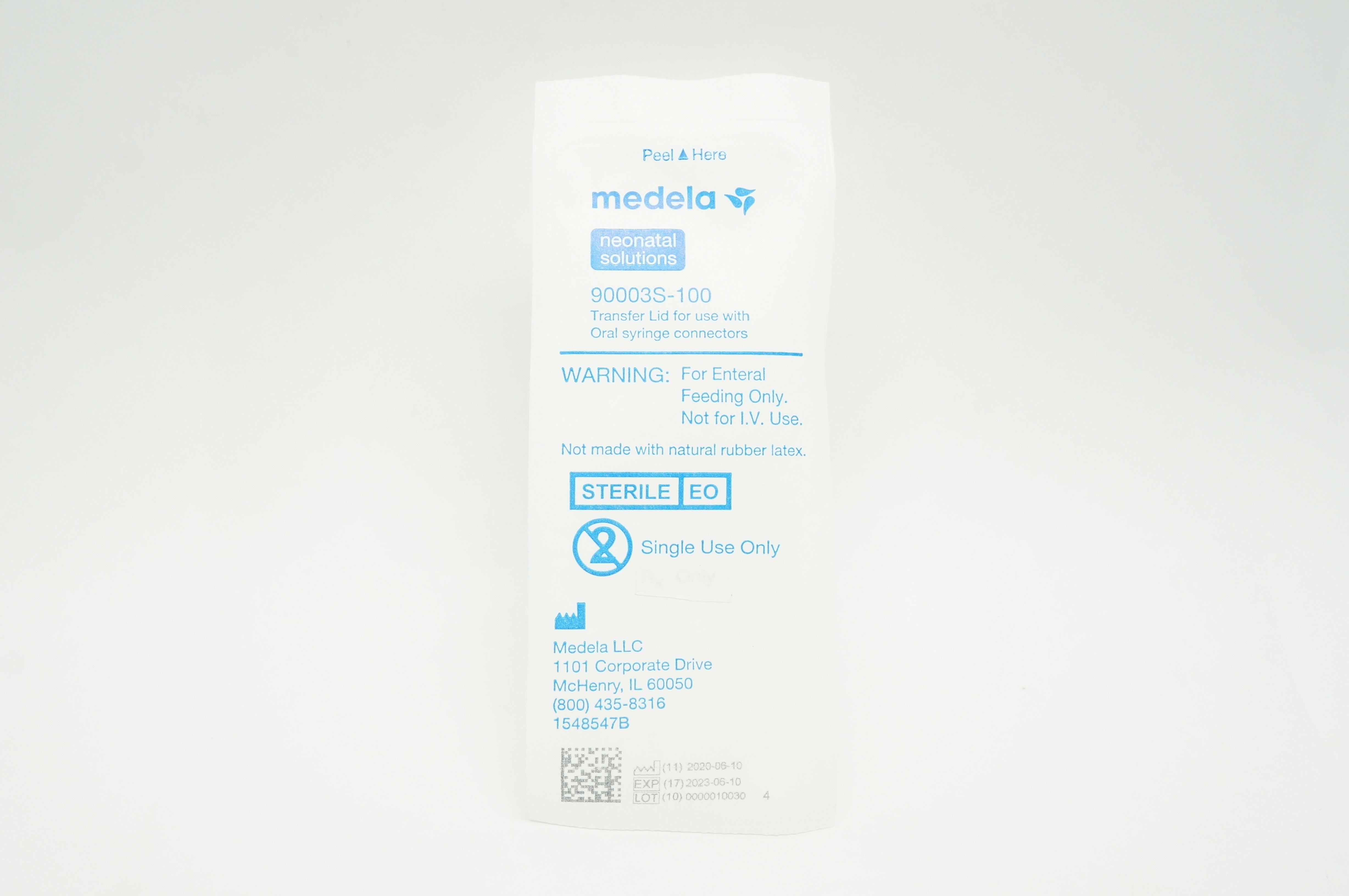 Neonatal Solutions 90003S-100 Medela Transfer Lid