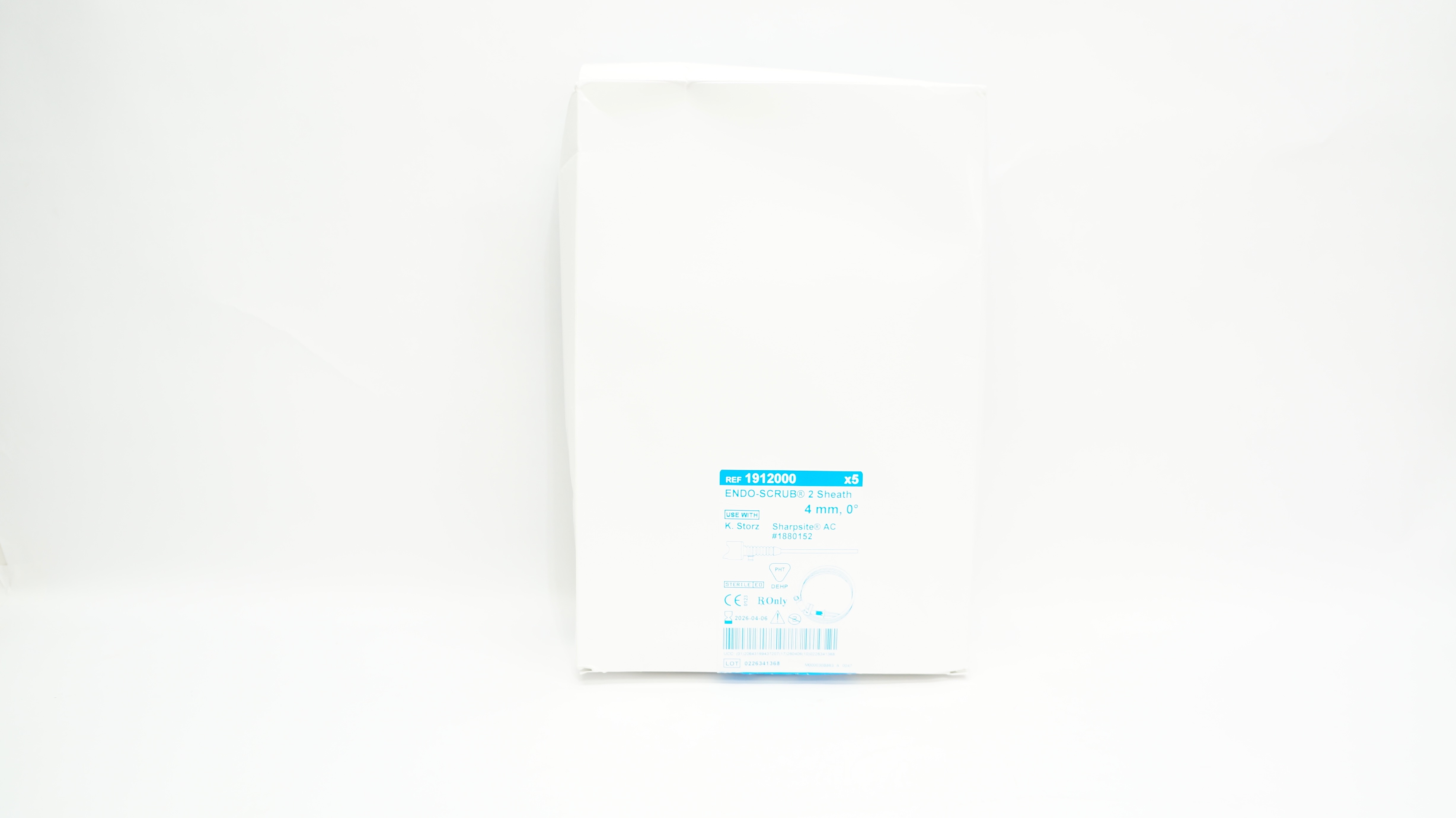 Medtronic 1912000 ENDO-SCRUB 2 Sharpsite AC 4mm 0degree - Box of 5