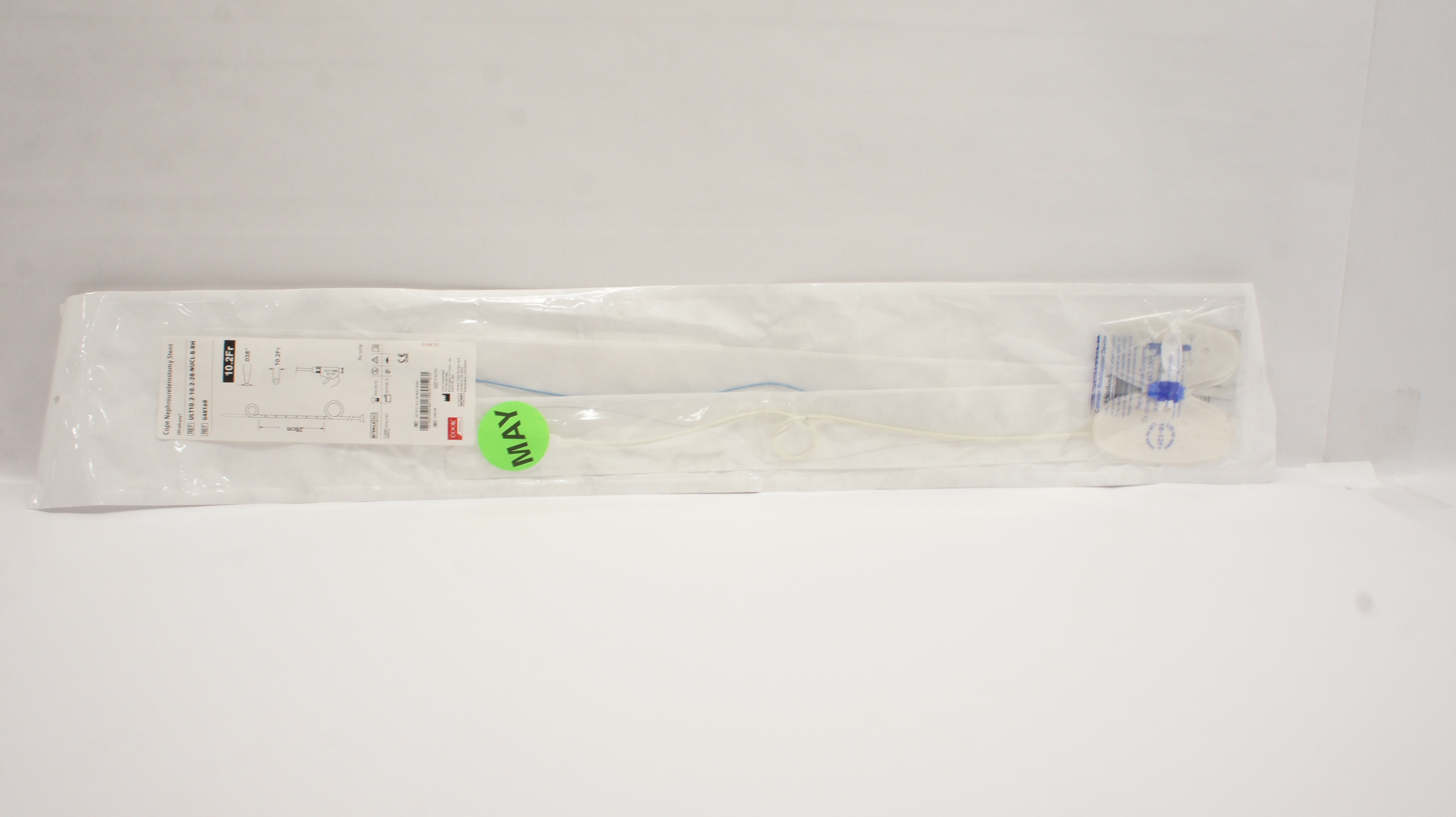 Cook Medical G48168 Cope Nephroureterostomy Stnt. 10.2Fr x 0.038inch x 28cm (x)