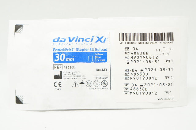 Intuitive 48630B DaVinci XI EndoWrist Stapler 30 Reload 6 Row 3.5mm x 30mm (x)