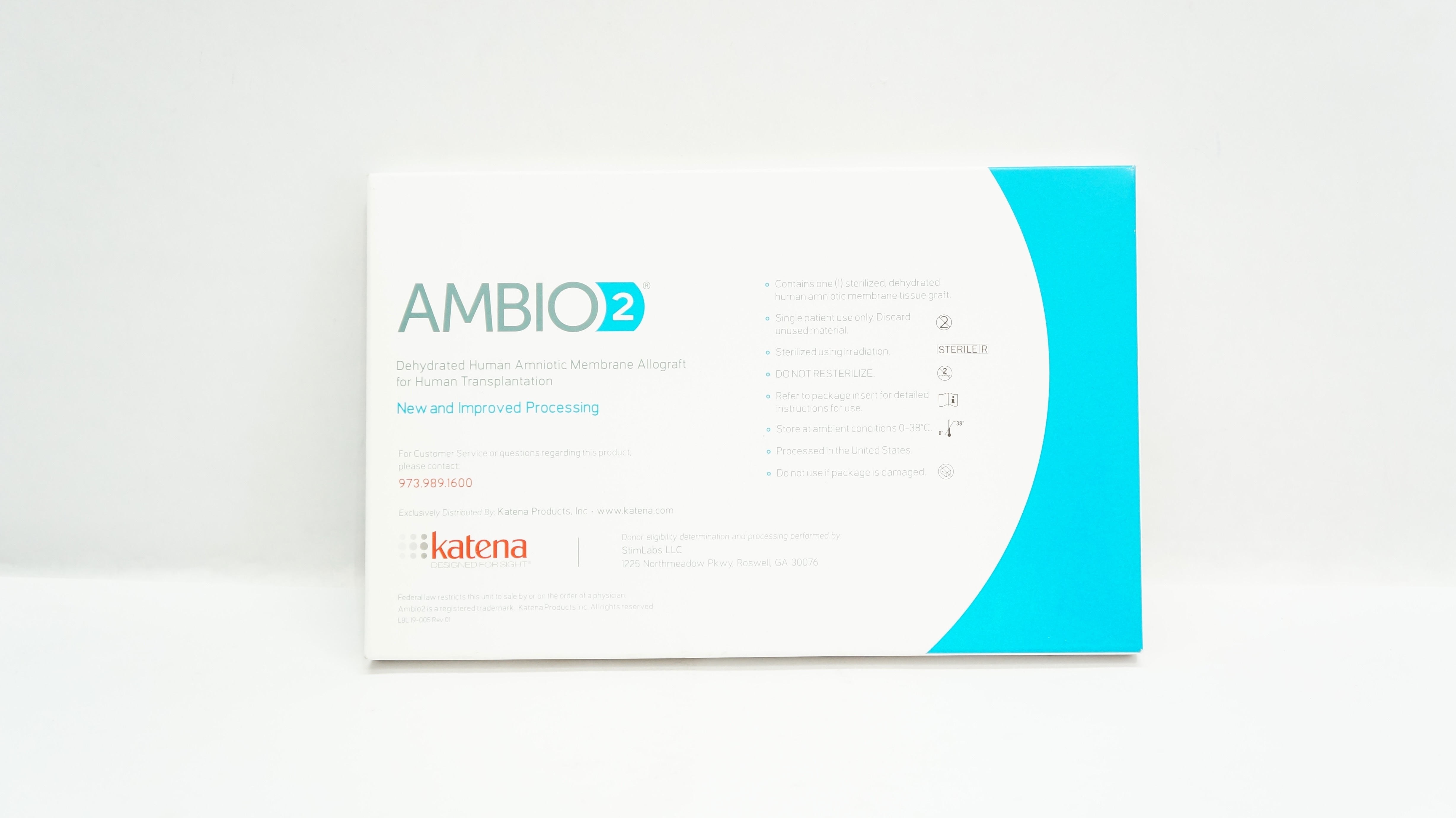 Katena AD5230 Ambio2 Dehydrated Human Amniotic Membrane Allograft