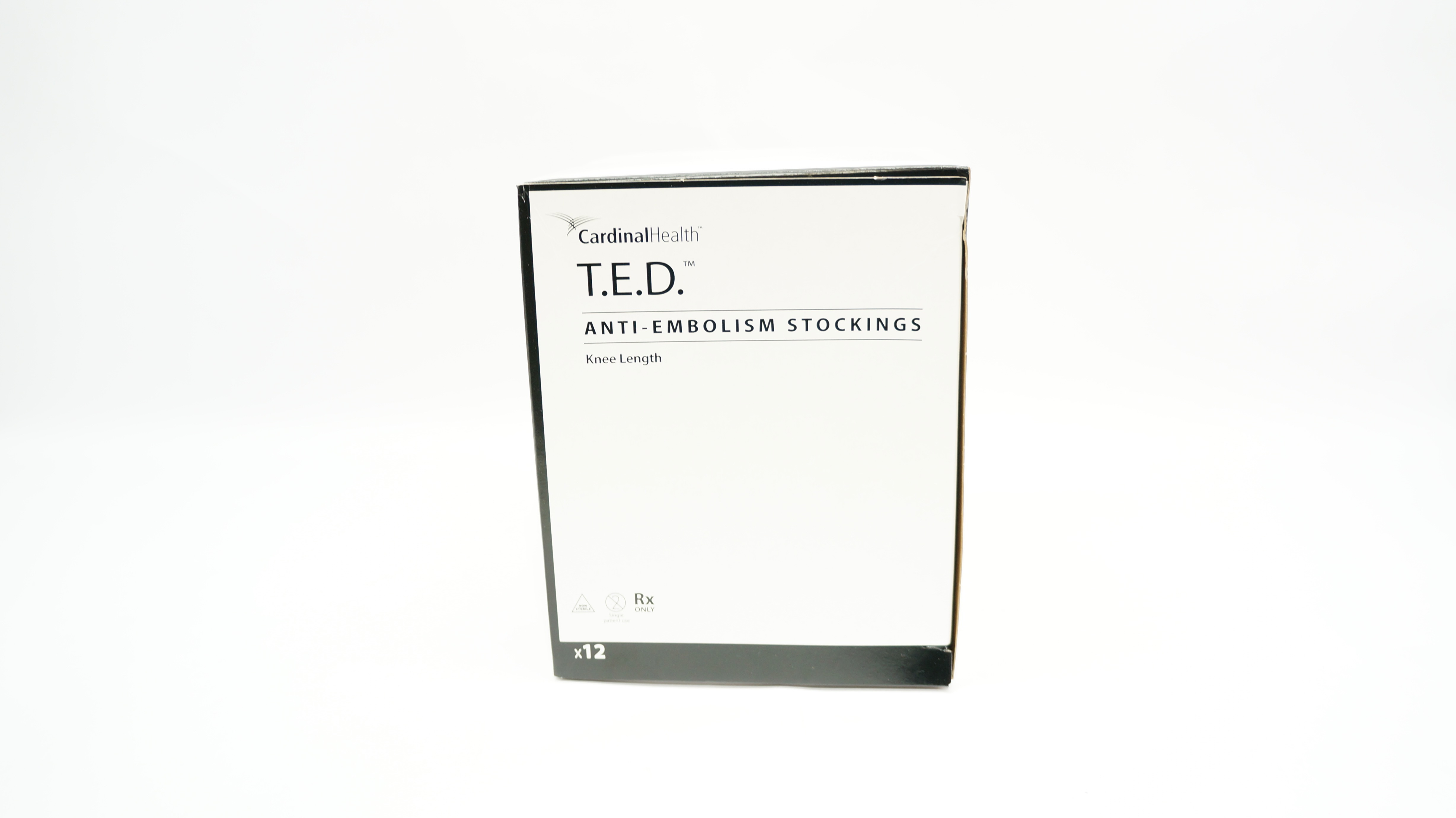Cardinal Health 7604 T.E.D. Anti-Embolism Stockings, Knee Length XL - Box of 12