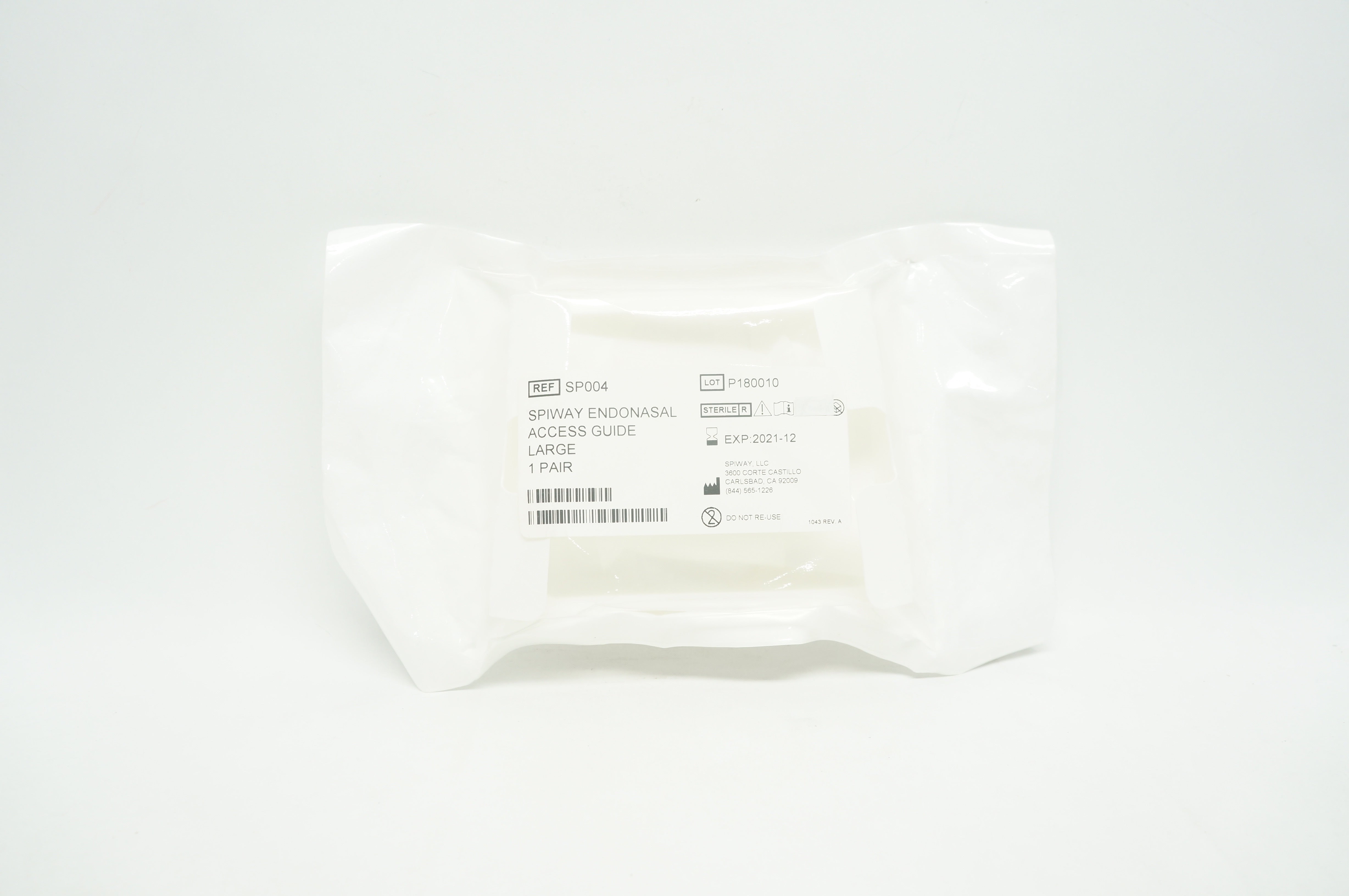 Spiway SP004 Endonasal Access Guide Large, 1 Pair